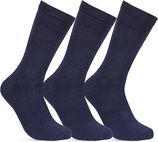 طقم شرابات كاجوال كلاسيكية بألوان سادة للنساء من ستيتش، 3 قطع