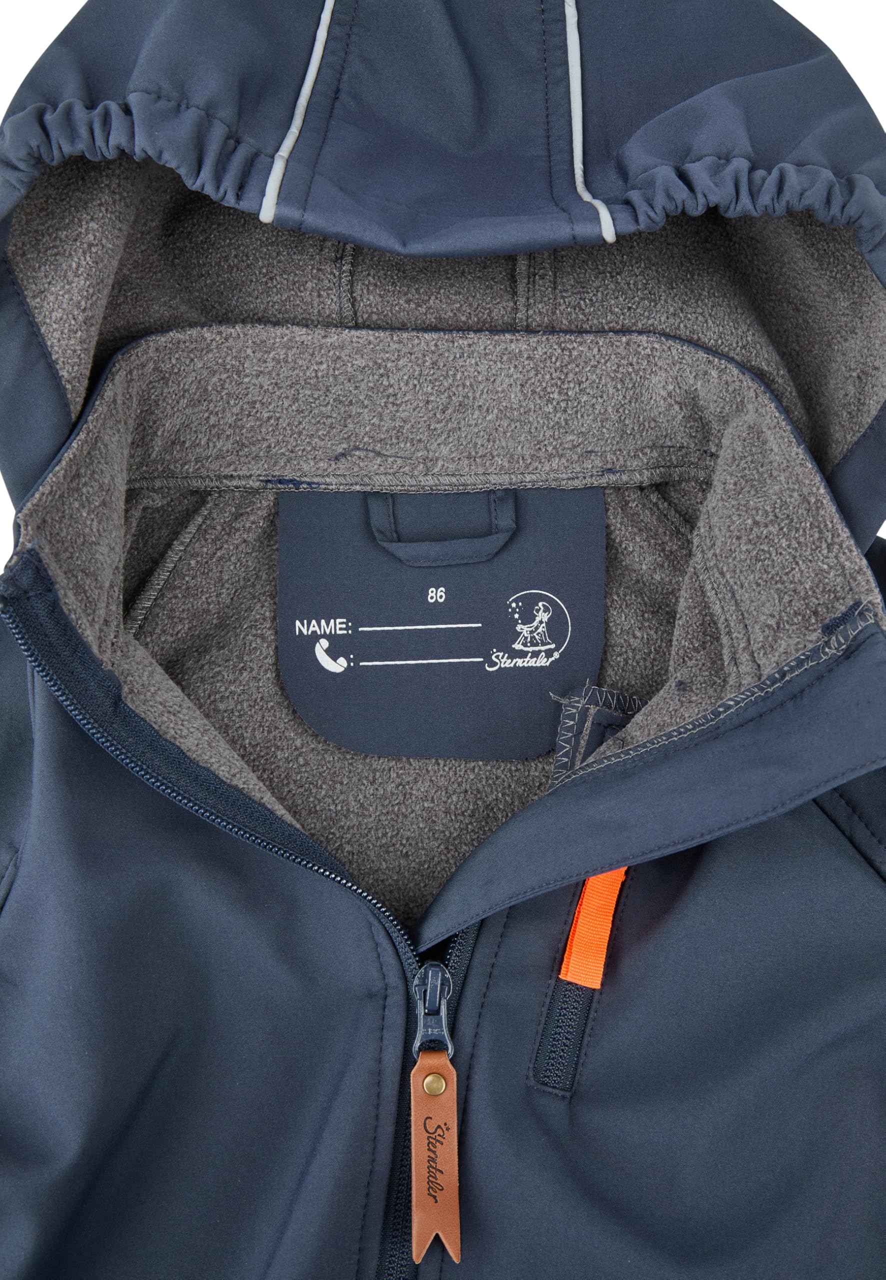 Sterntaler Jacke Mit Kapuze Softshell Chaqueta con capucha softshell Unisex adulto (Pack de 1)