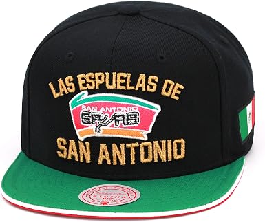 Ness San Antonio Spurs Snapback Hat 