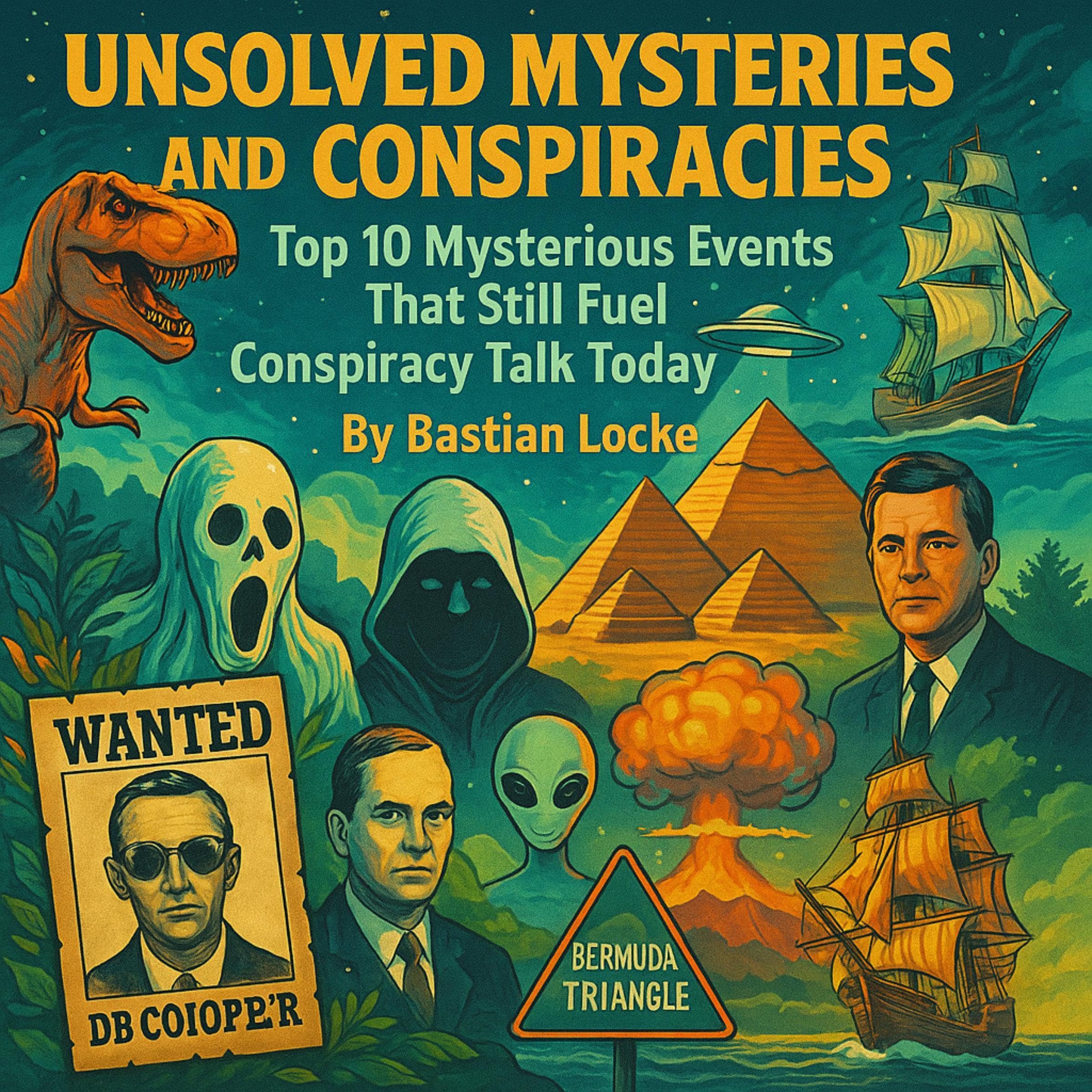 Cover art for Unsolved Mysteries and Conspiracies