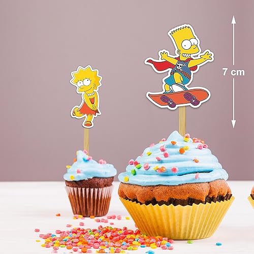 Miniatura 2 de Seyal Brt Simpson - Decoración para cupcakes