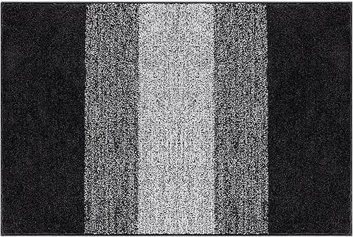 Miniatura 149 de Vaukki Tapete para puerta de entrada, antideslizante, absorbente, atrapador de lodo, tapete para el interior, tapete lavable para puerta de entrada