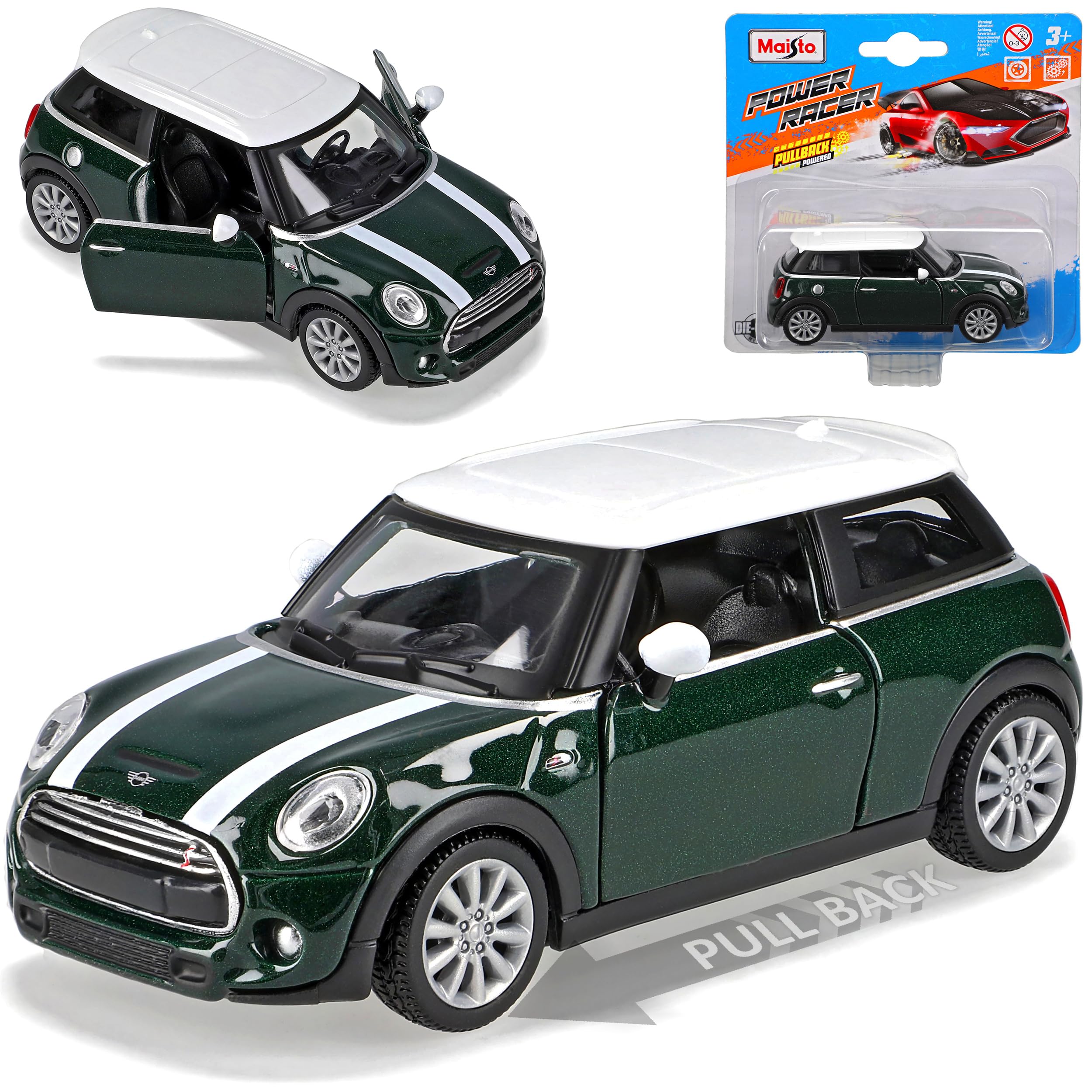 Mini Cooper S F56 New Hatch 3 Door Dark Green Almost Black with