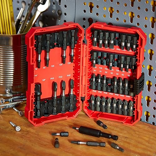 Miniatura 6 de Amazon Basics Juego de 42 puntas de destornillador de impacto Phillips, ranuradas y torx, talla única