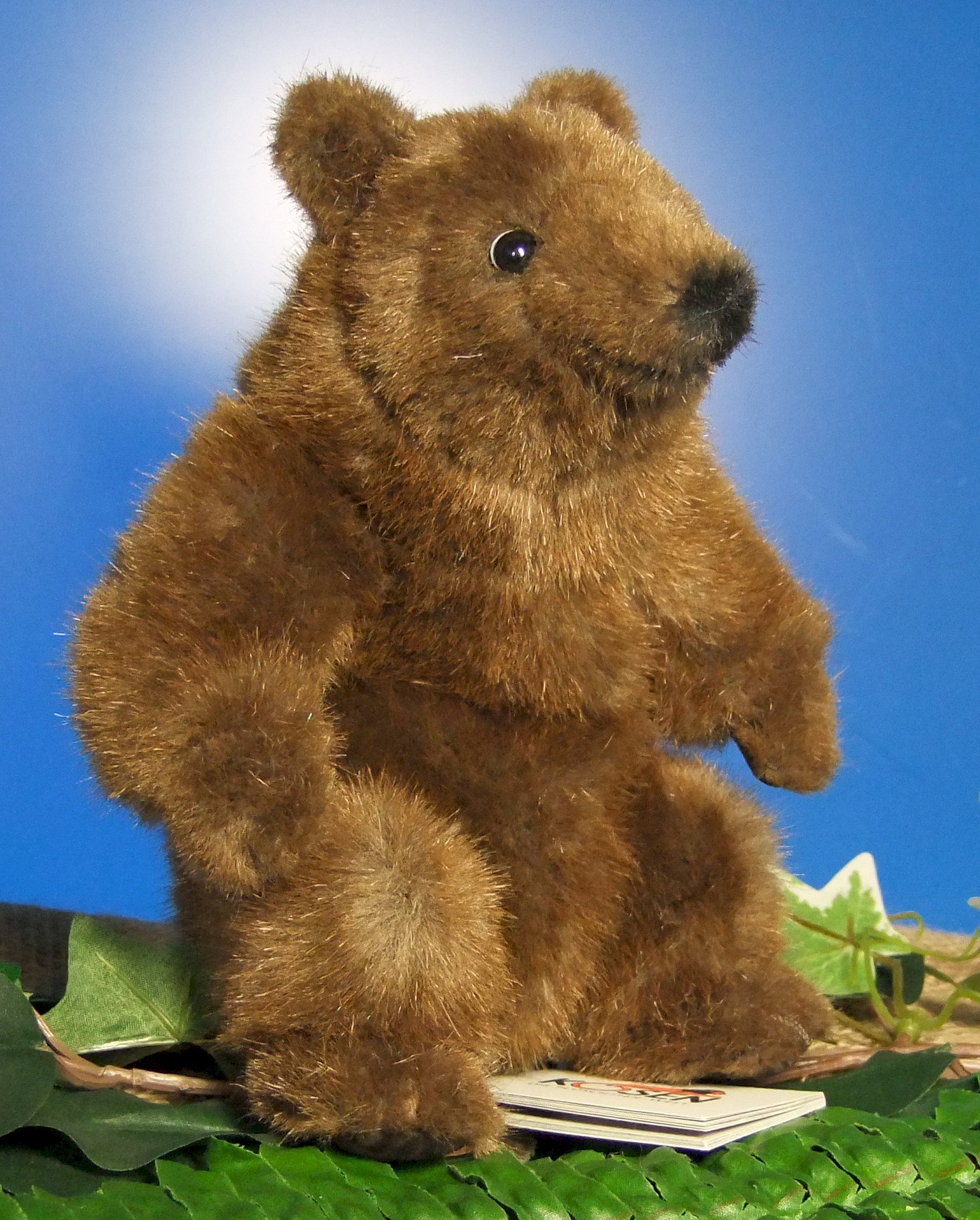 Amazon.co.jp: お座りベア 茶 KOSEN(ケーセン社) 18cm Brown Bear Mini