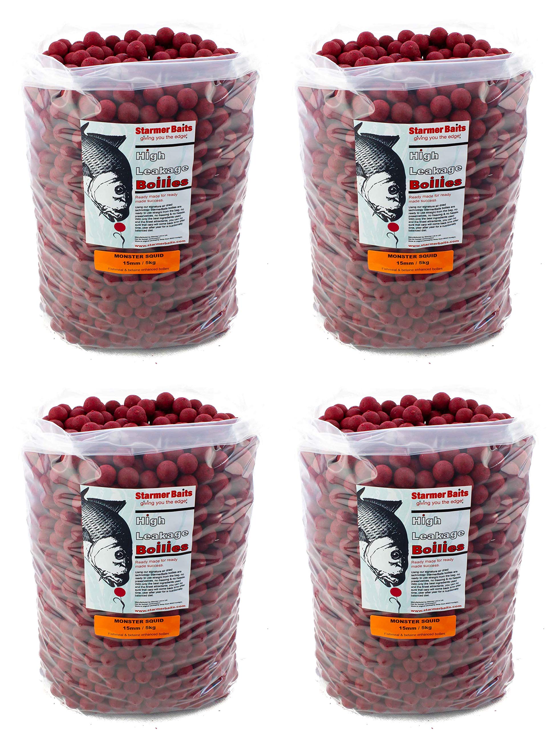 starmerbaits Monster squid boilies / 15mm / 20kg