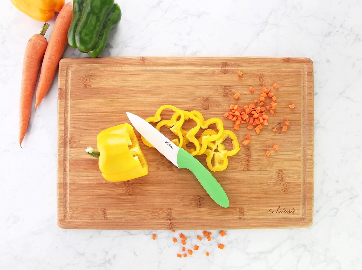 Review Artaste 28737 Extra Heavy Bamboo Cutting Board, 12 x 18 x 3/4-Inch Exclusive Discount 🔥 Artaste 28737 Extra Heavy Bamboo Cutting Board, 12 x 18 x 3/4-Inch