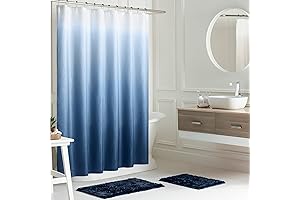 Creative Home Ideas Bathroom Sets with Shower Curtain and Rugs