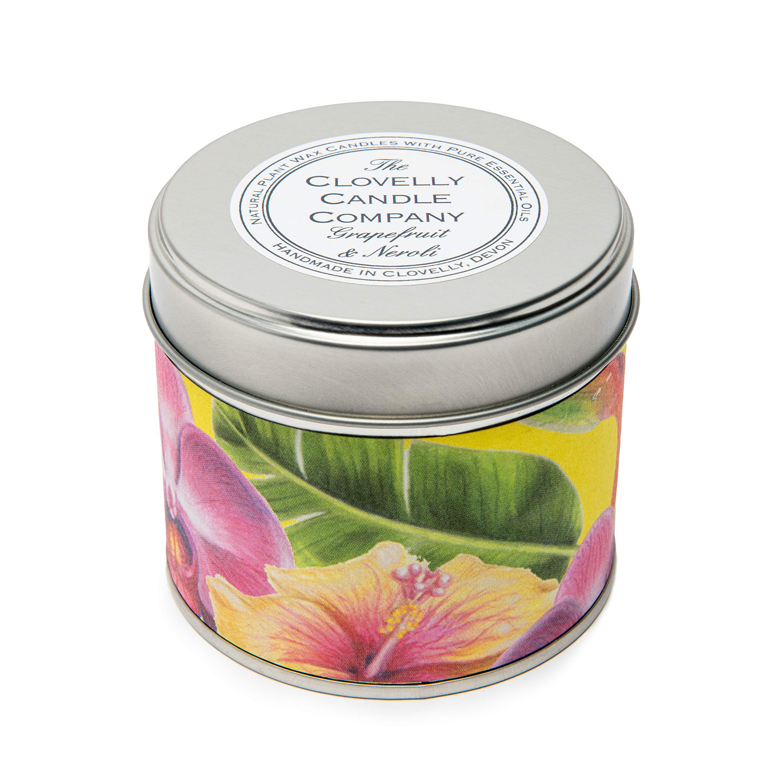 The Clovelly Soap Co. Grapefruit & Neroli Clovelly Soap Co Handmade Natural Scented Aromatherapy Soy Wax Vegan Candle