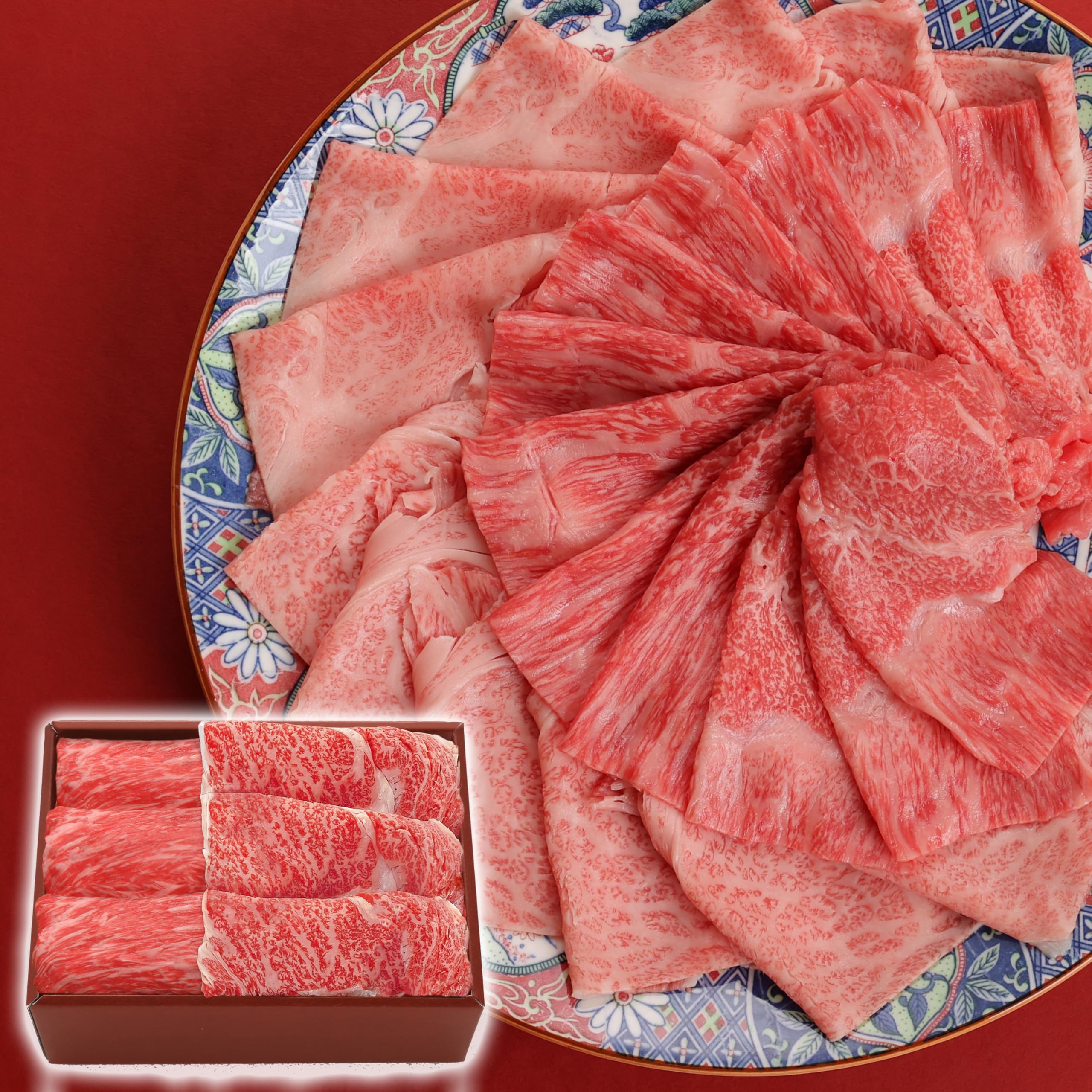 黄木 米沢牛すき焼き詰合せ（ロース・赤身） 冷凍 三大和牛 敬老の日 お中元 お歳暮 ギフト お誕生日 プレゼント お祝い