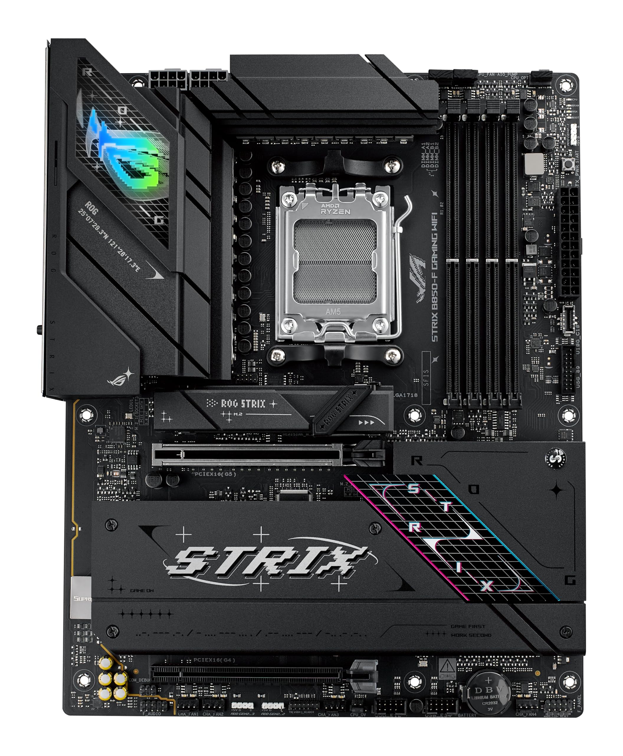 Amazon.com: ASUS ROG Strix B850-F Gaming WiFi - AMD Motherboard Amazon.com: ASUS ROG Strix B850-F Gaming WiFi - AMD Motherboard