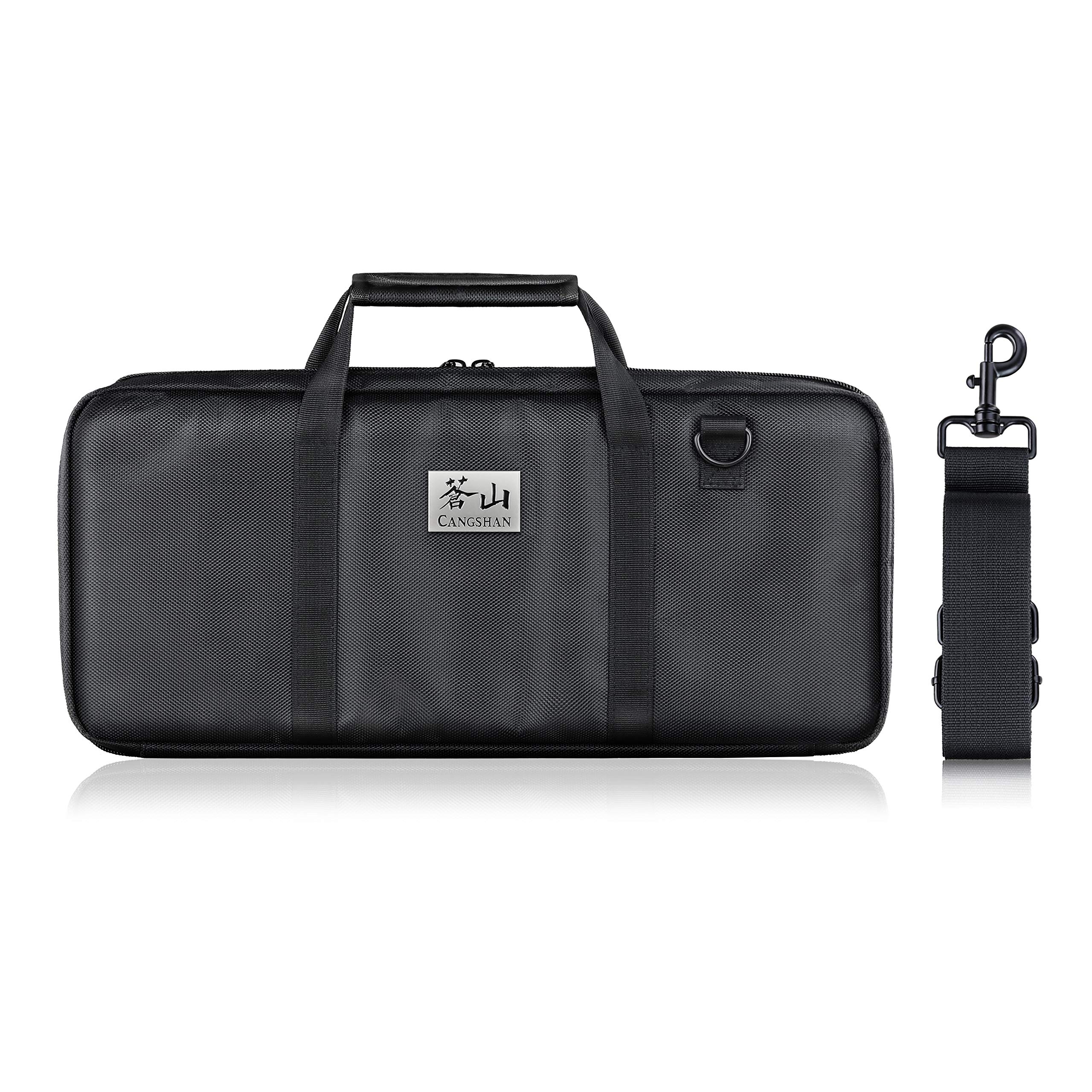 Photo 1 of Cangshan 1023770 7-Piece Cut-Resistant Nylon Cutlery Knife Bag with Strap, Bag Only (CUTLERY NOT INCLUDED)