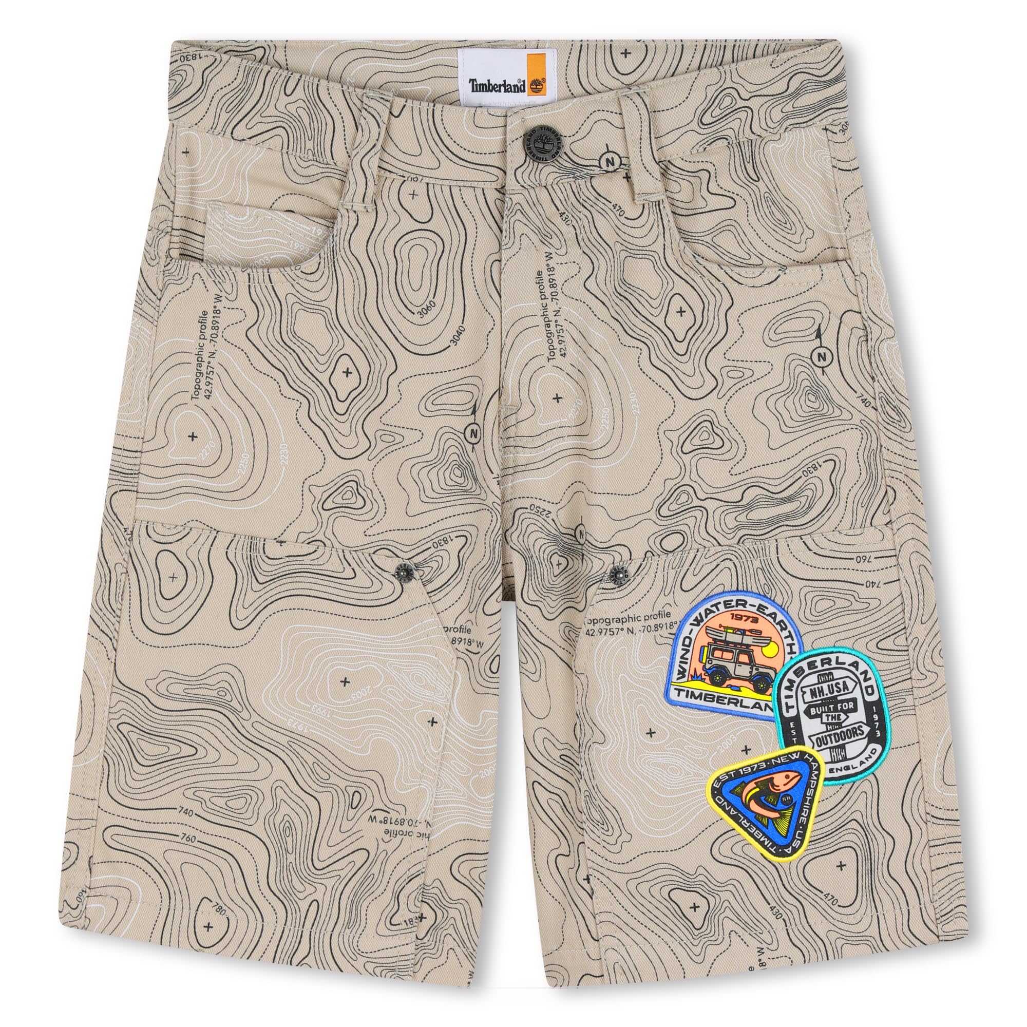 Timberland Bermuda Jungen Grau 8 Jahre
