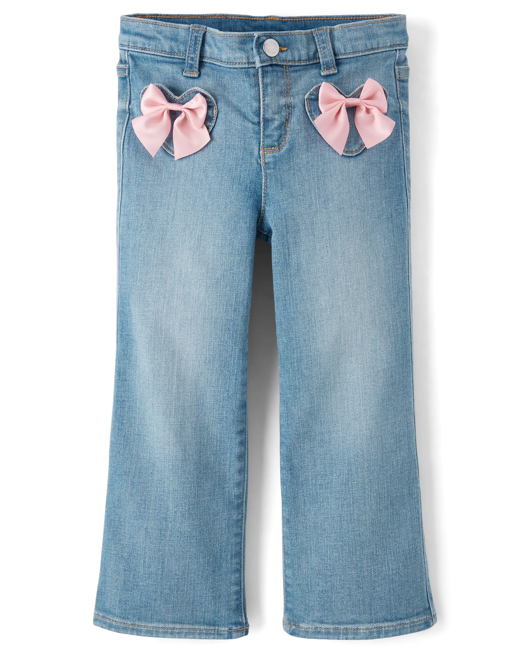Gymboree Girls' and Toddler Wide Leg Jeans