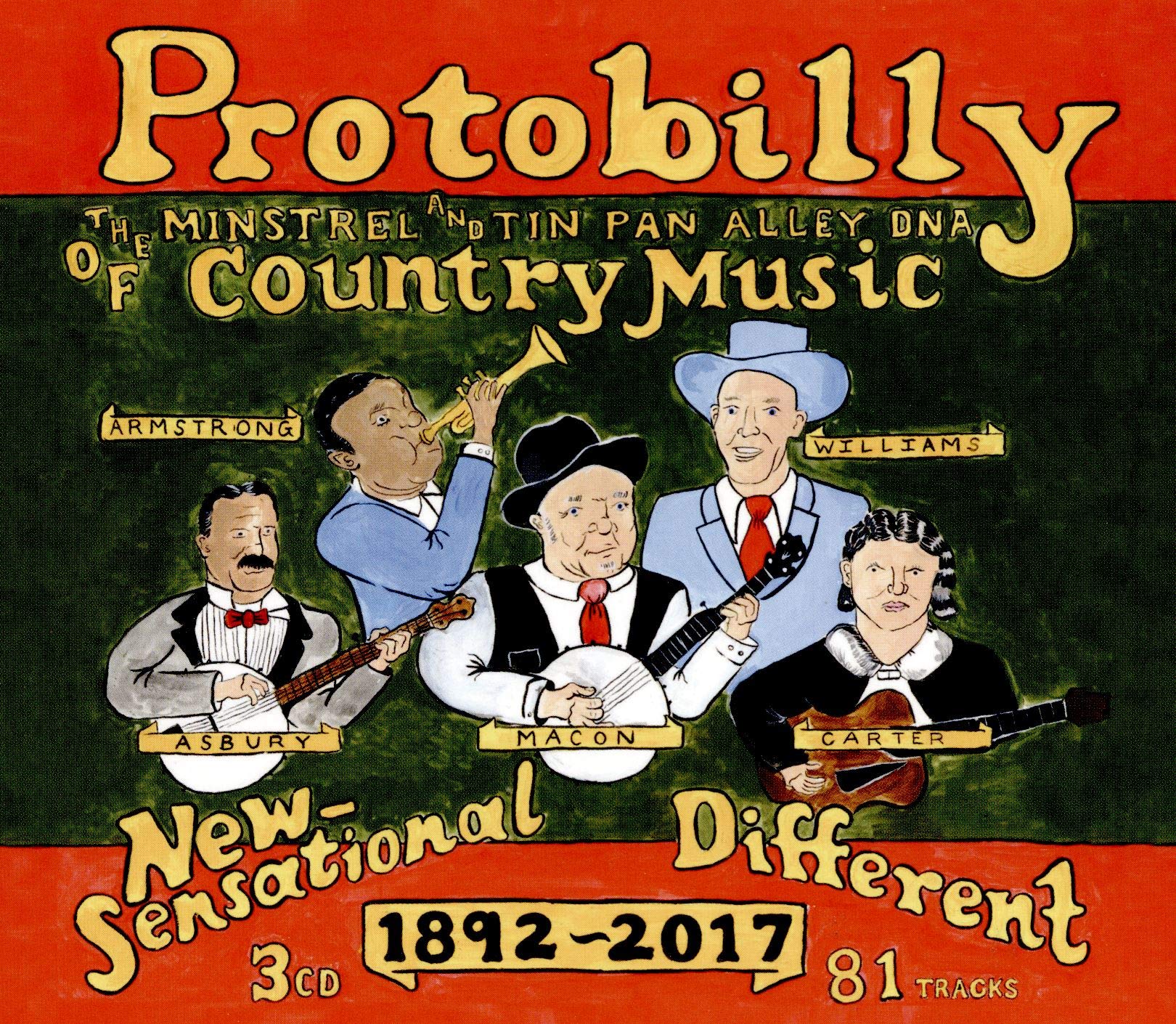 Protobilly - The Minstrel & Tin Pan Alley DNA Of Country Music