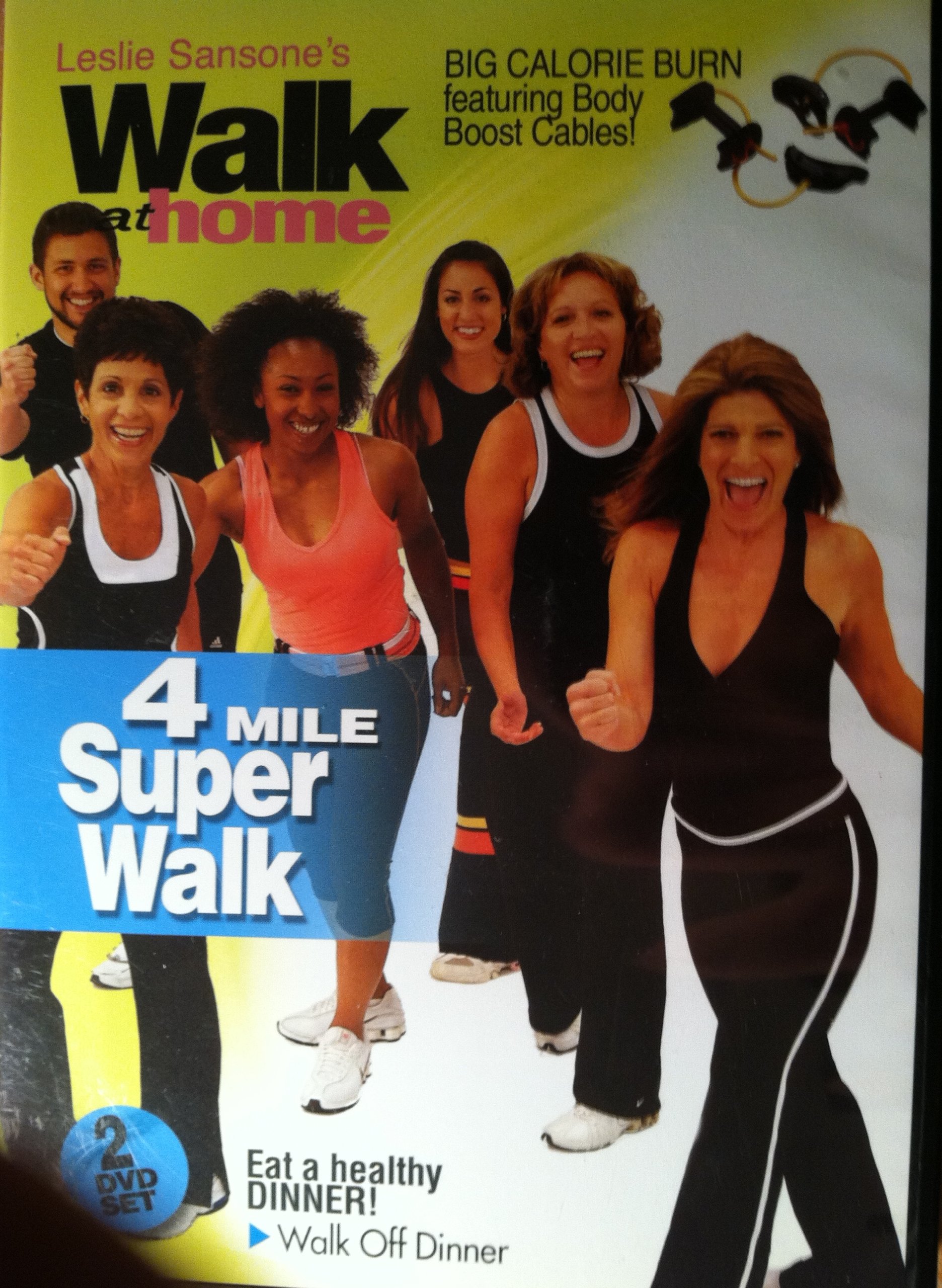 Buy Leslie Sansone's Walk At Home Super Walk. 4 Mile Super Walk. 2 DVD