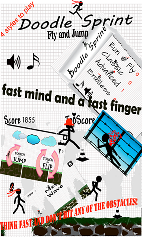 Doodle Sprint Fly and Jump - App on Amazon Appstore