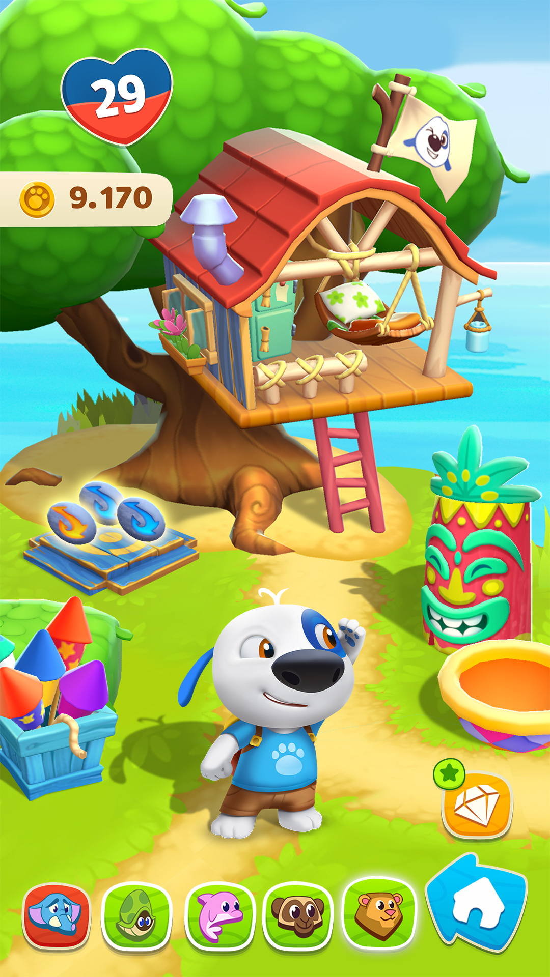 My Talking Hank: Islands - App on Amazon Appstore