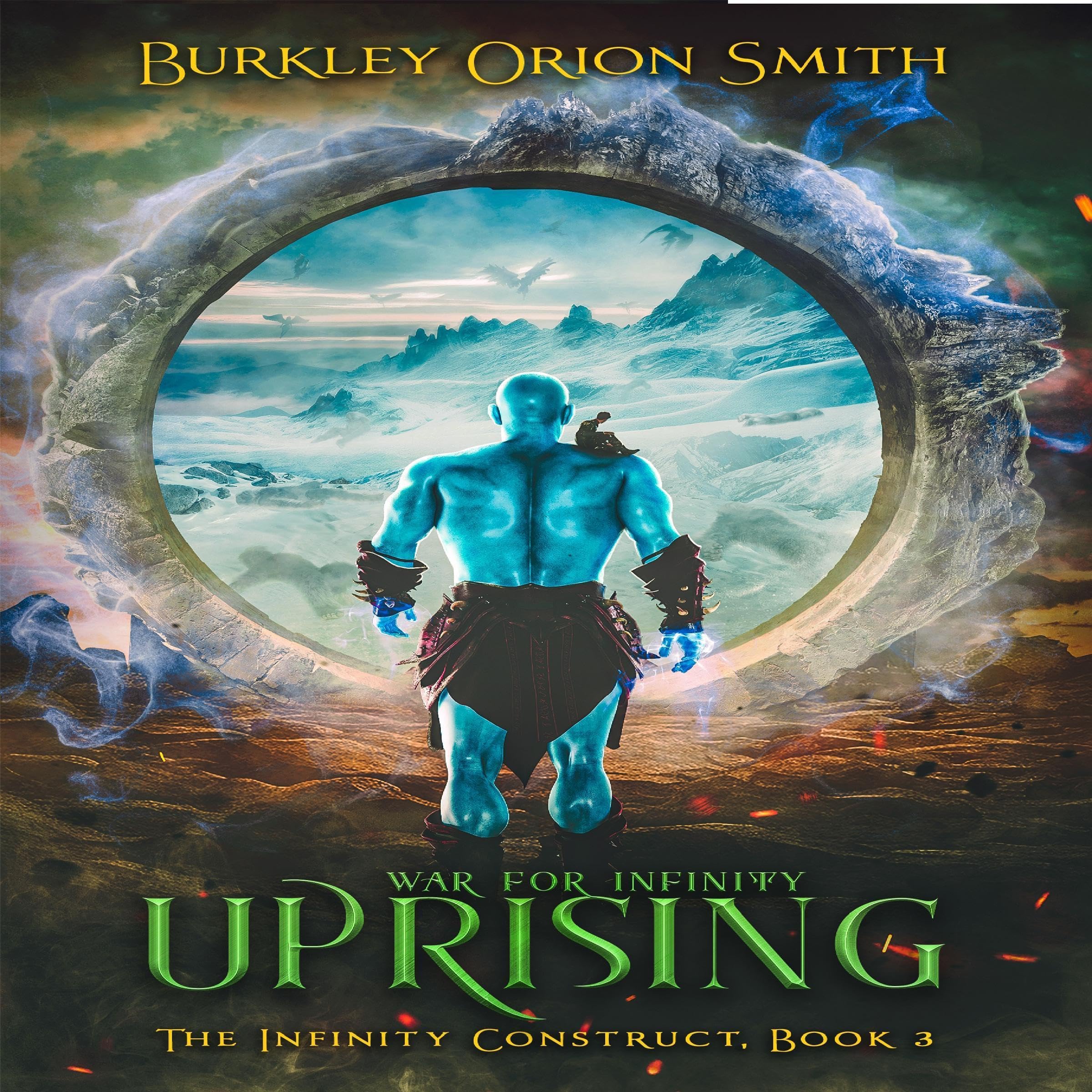 Cover art for Uprising: The Infinity Construct, Book 3