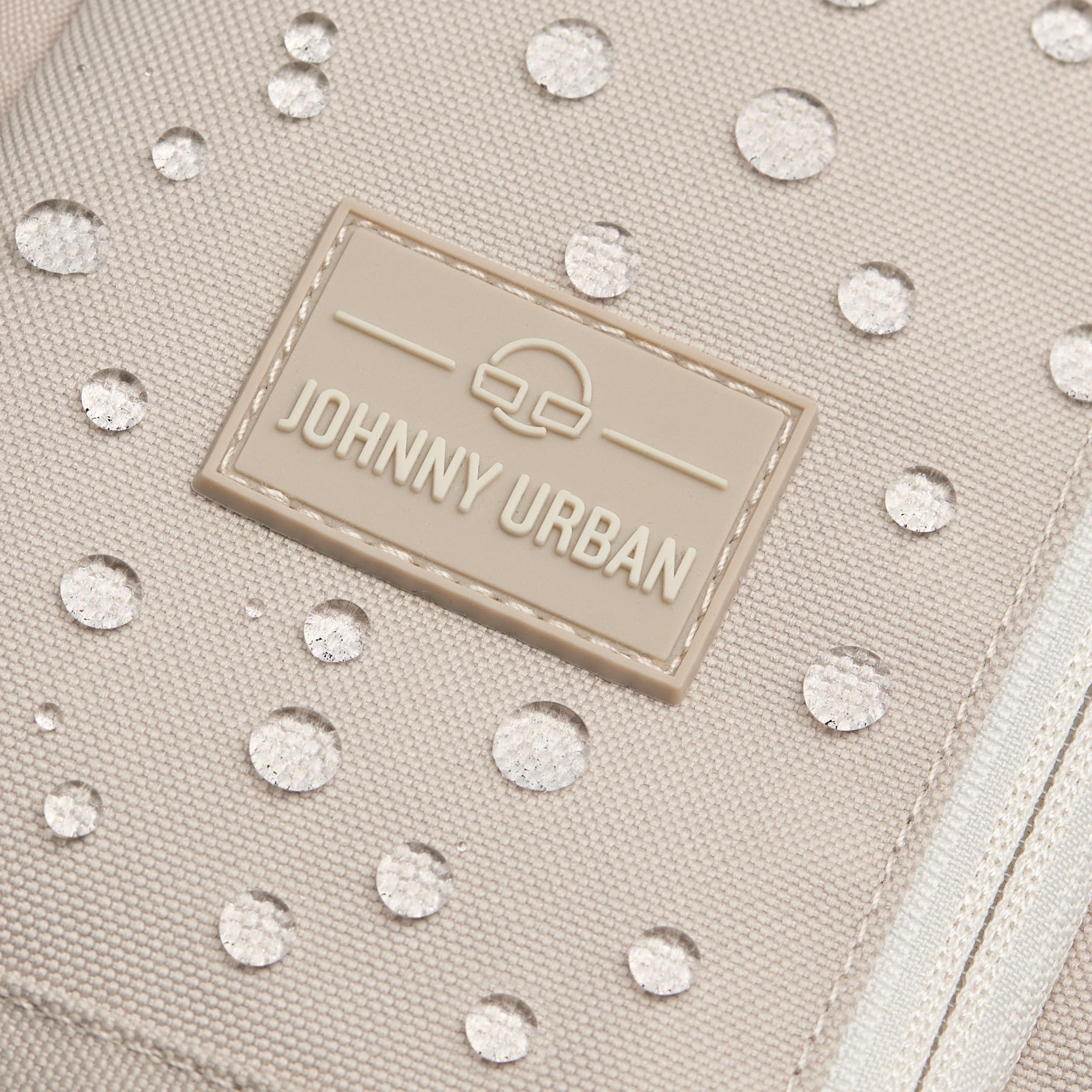 Johnny Urban Slingbag Femmes Hommes Beige - Charlie - Sac à Épaule Bag Randonnée Voyage - Matériau indéchirable et Durable - Pochette pour Bouteille d'eau