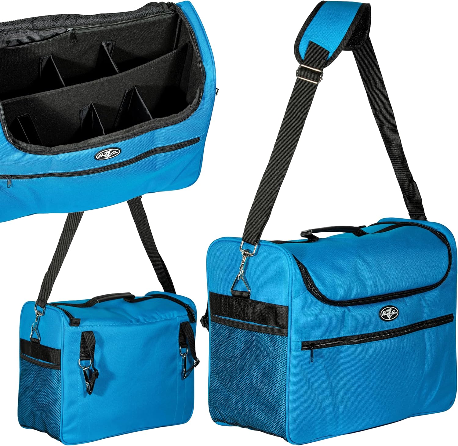 Professional's Choice Custom Cubby Organizer | 10 Removable dividers for Your Perfect on The go Organizer | Black