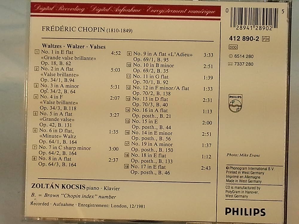 THE CHOPIN COLLECTION THE WALTZE　RCL50.. Chopin: Waltzes - Album by Frédéric Chopin | Spotify