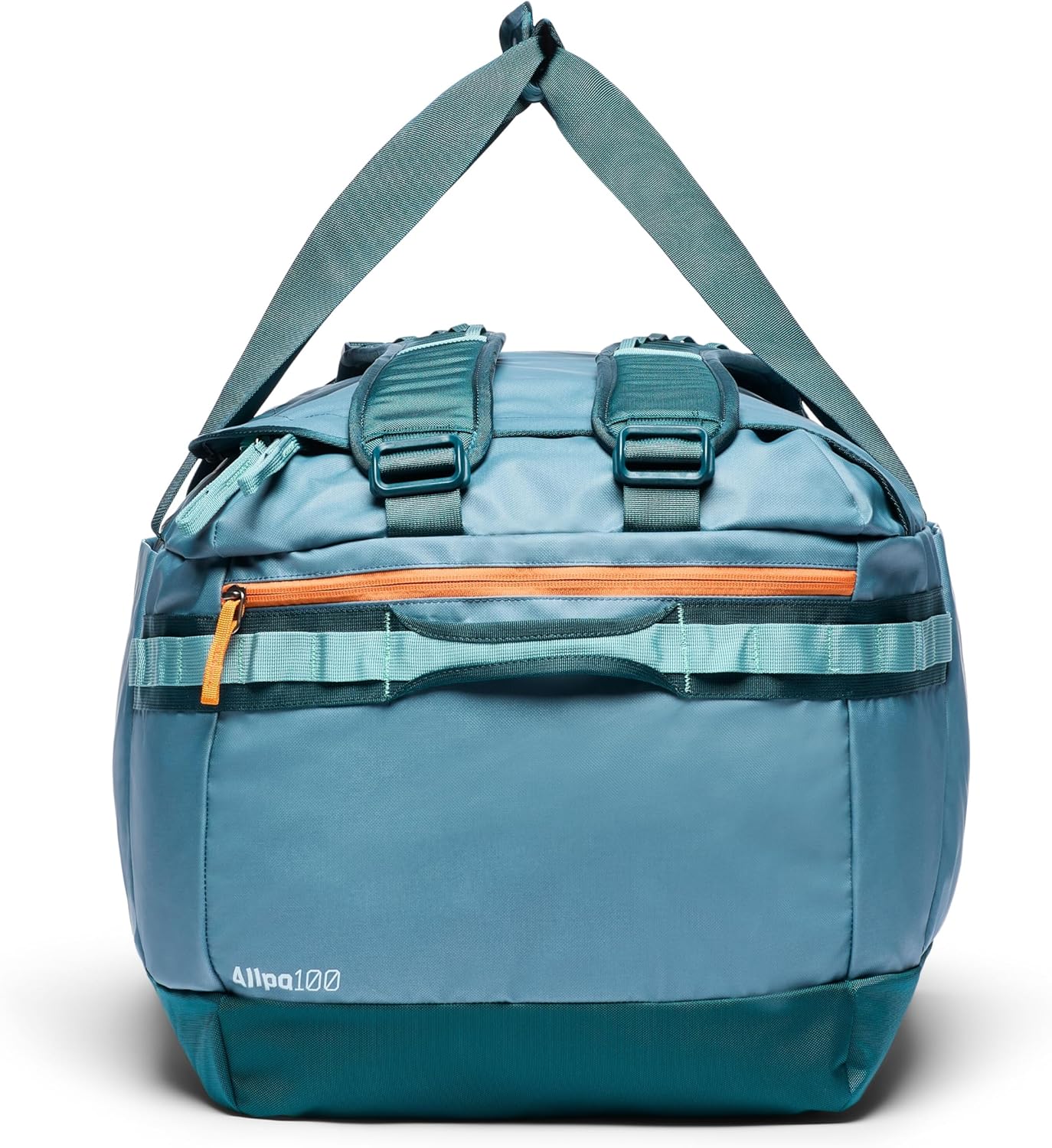 Cotopaxi Allpa 100L Getaway Duffel, Blue Spruce and Abyss