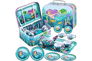 JOYIN Mermaid Tea Set