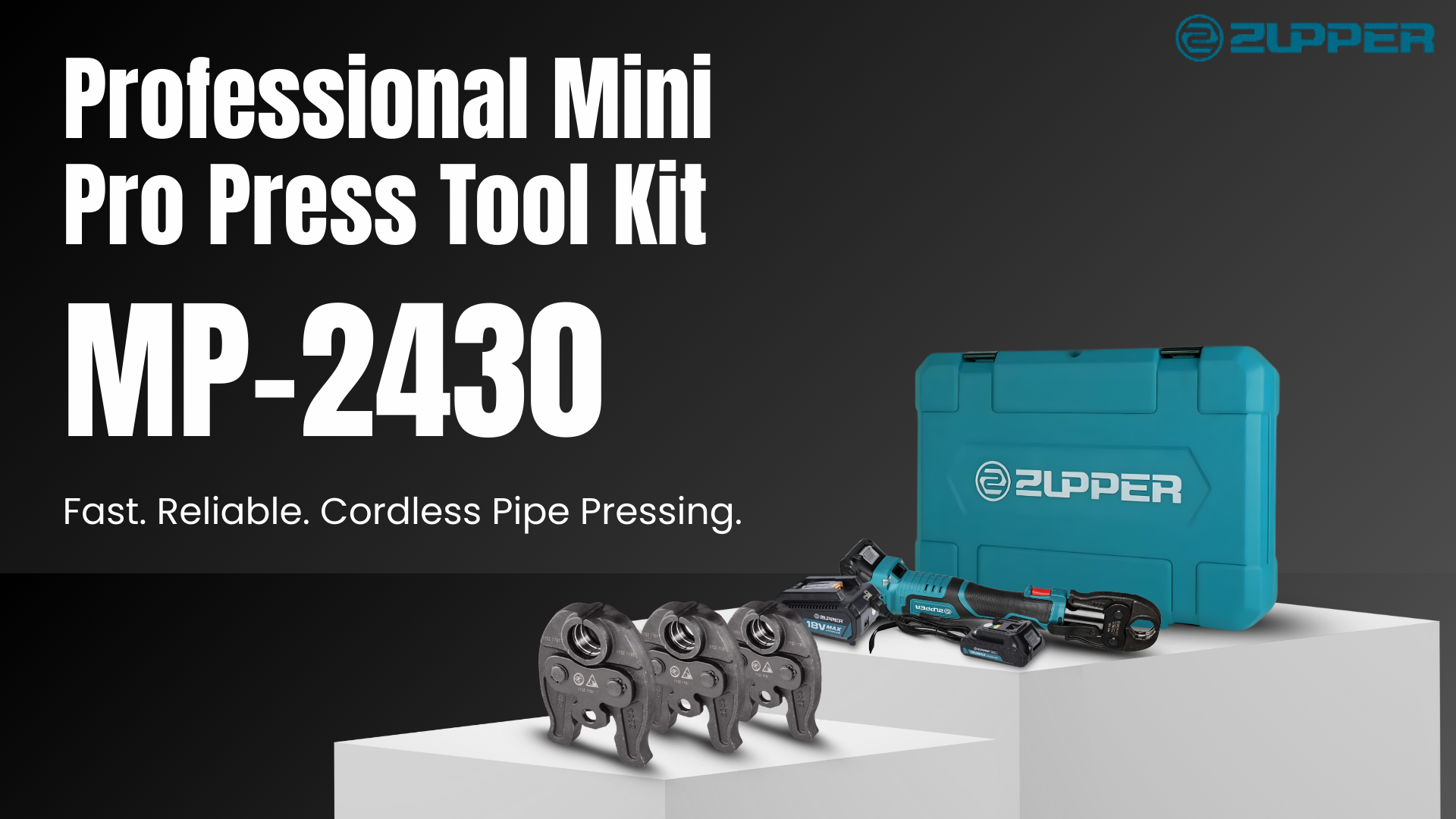 Zupper Mini Pro Press Copper Crimper Tool Kit for Electric Pipe