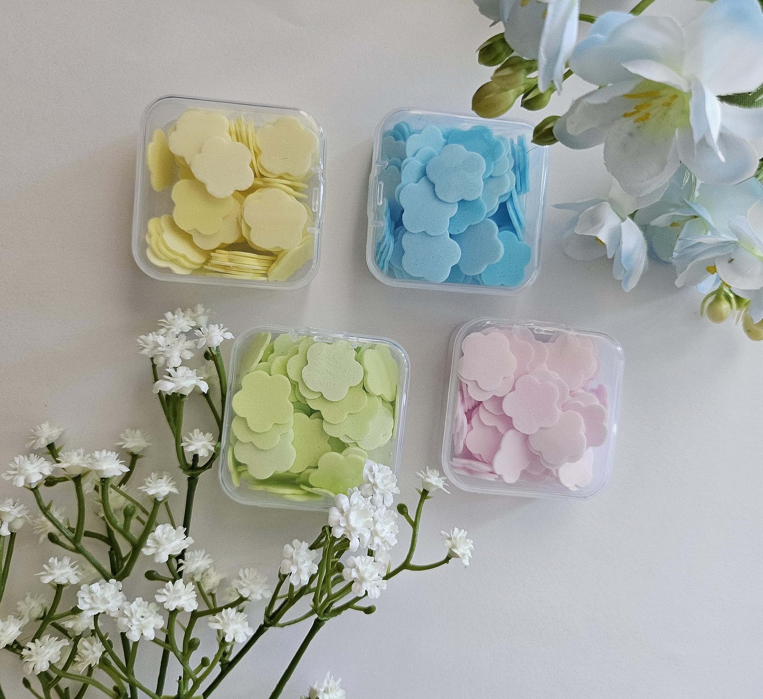 1000 packs 80000 flakes Soap Travel Soap hand paper Soap Portable Flakes Soap Sheets Portable Foaming Disposable