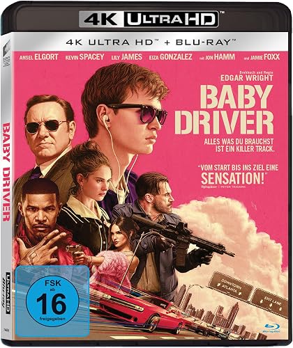 Baby Driver (4K Ultra HD) (+ Blu-ray) - 1