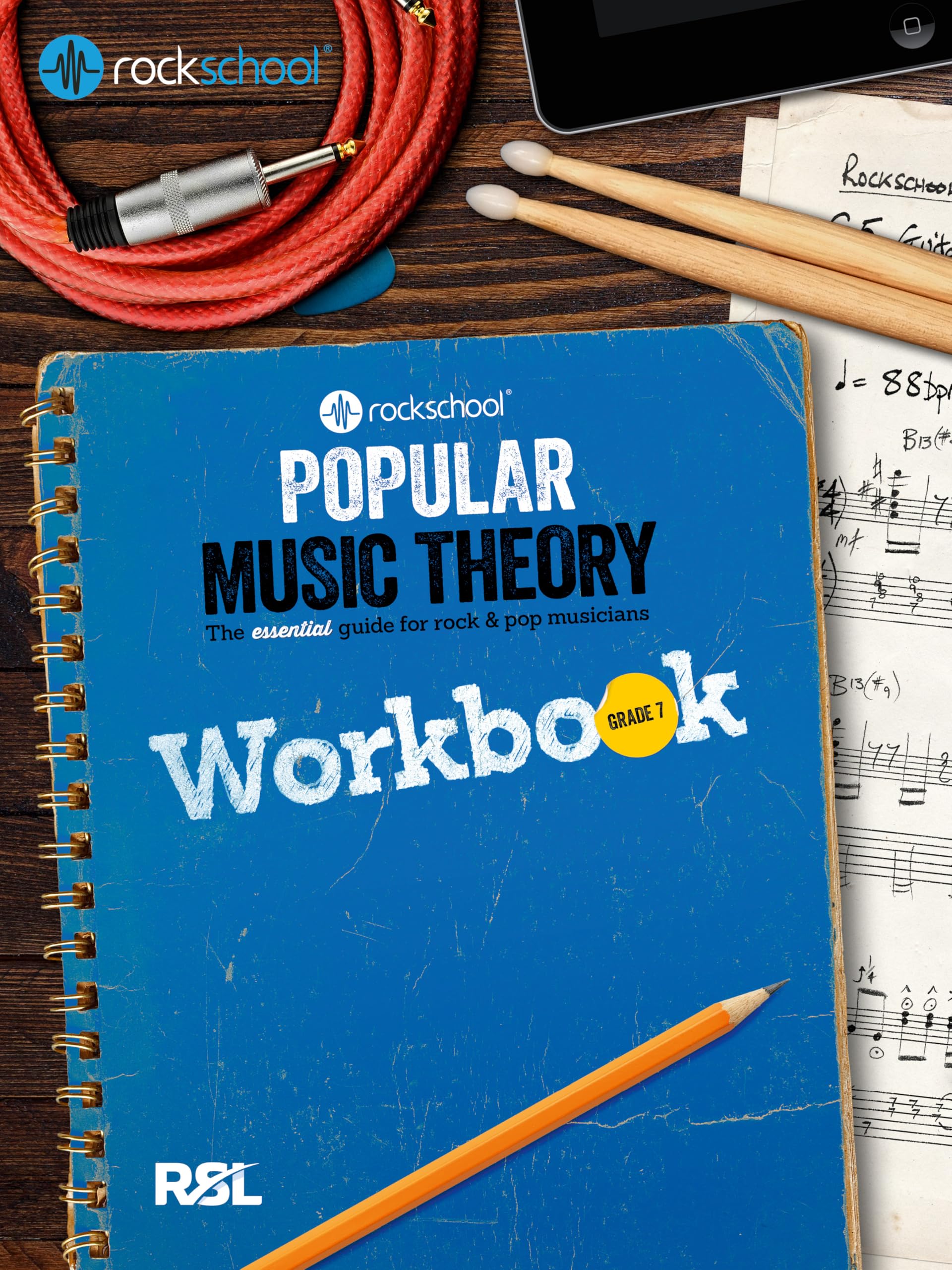 Rockschool Popular Music Theory Workbook Grade 7 Bk