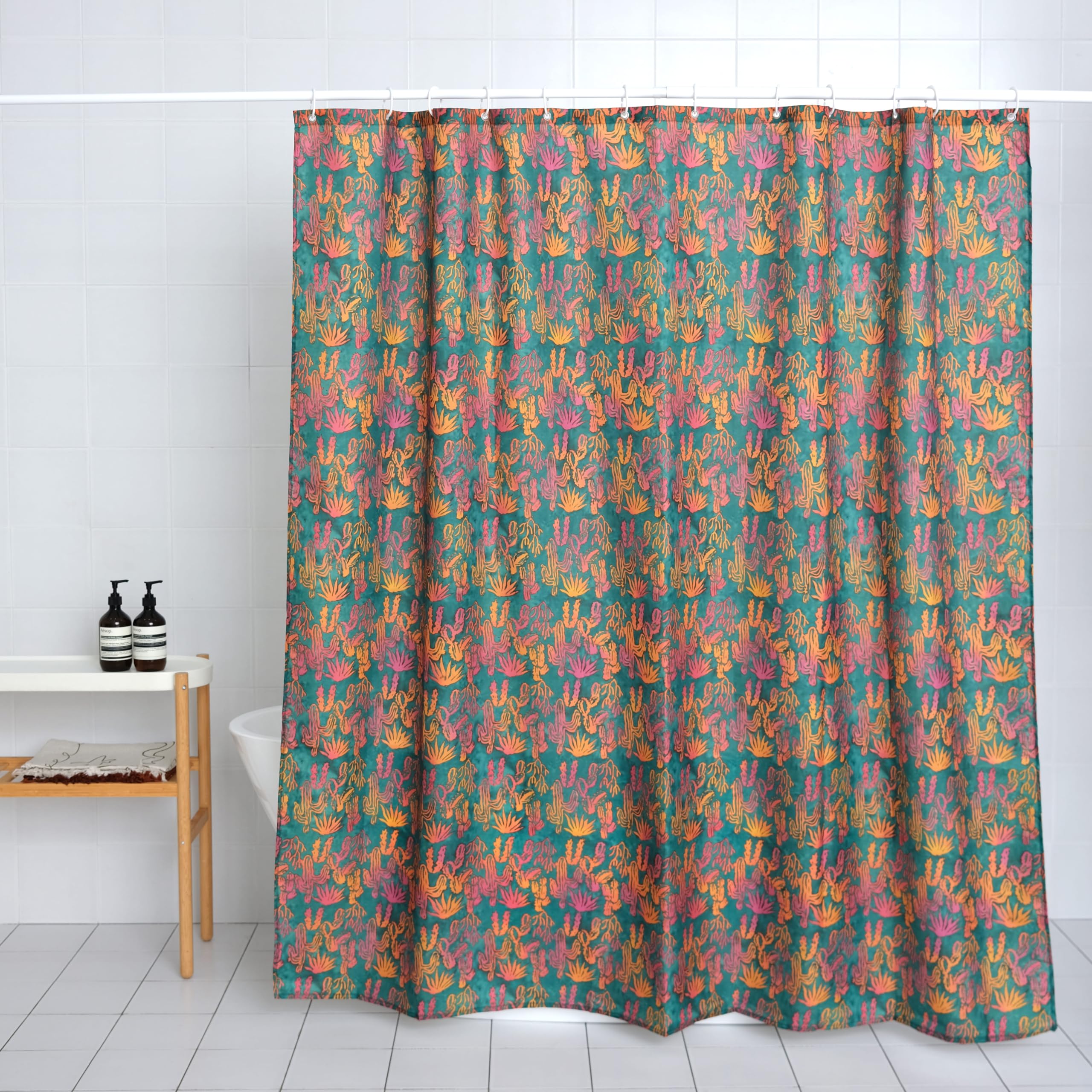 Bowery Home Modern Design by Mel Shower Curtain Liner for Beach Bathroom Vibes - 72