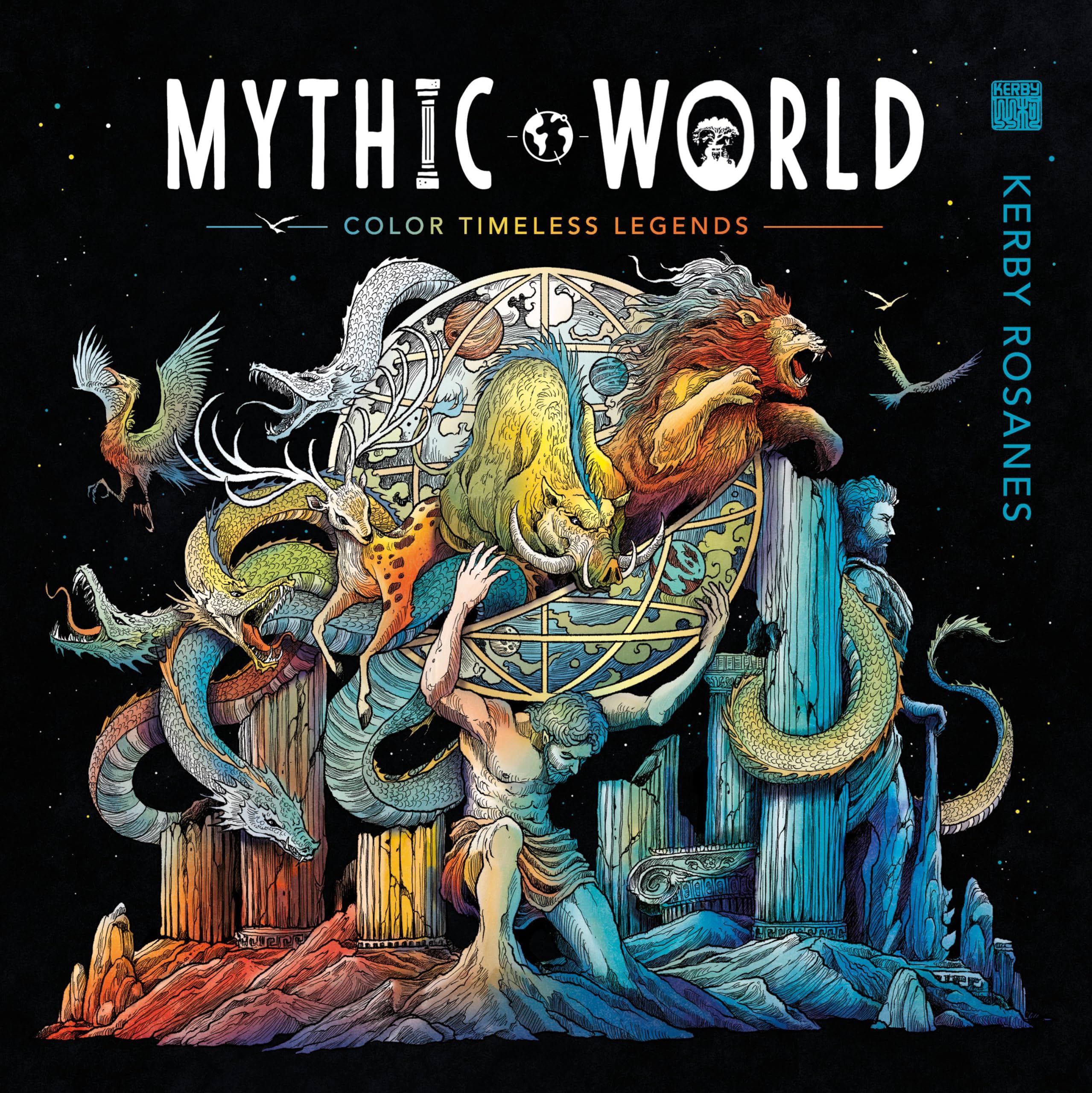 Mythic World Paperback – Coloring Book, 29 March 2022