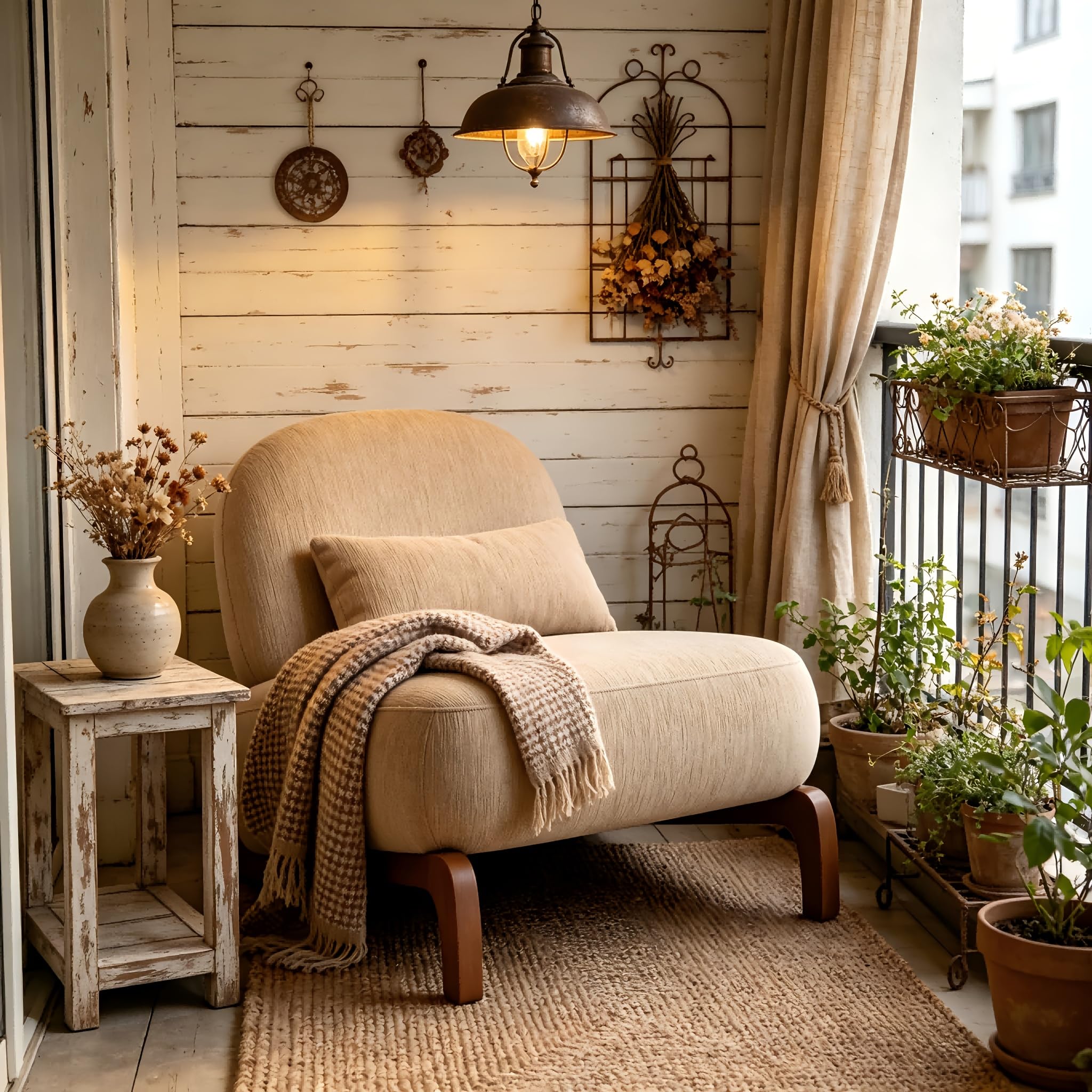 Poltrona Decorativa in Velluto, Gambe in Legno, Camel, 86.9x72.1x69.9 cm