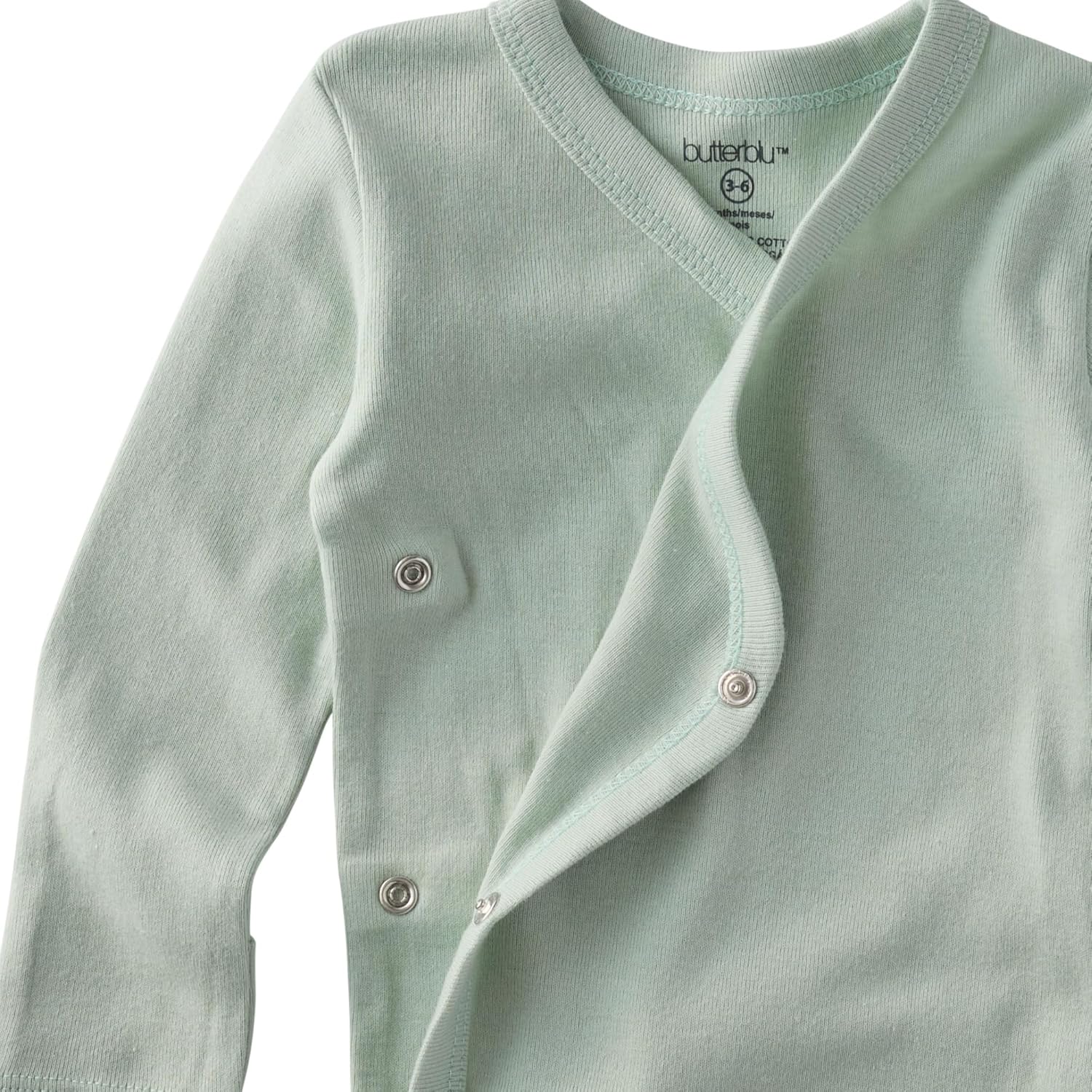 unisex-baby Sterling 3-pack Kimono Bodysuits 100% Organic Cotton Side Snap for Baby Boys & Girls - Image 3