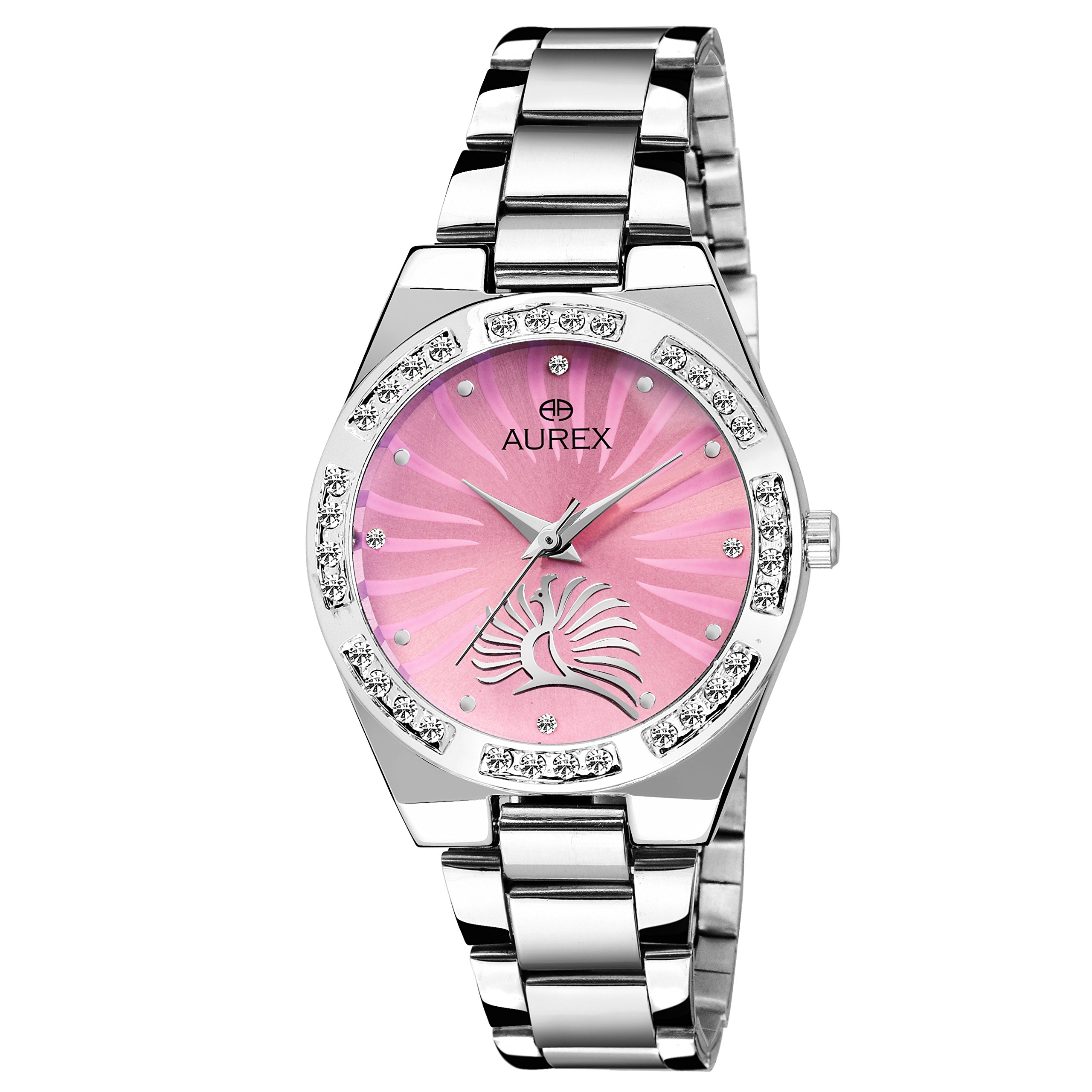 AUREX Awesome Analog Pink Dial Womens and Girls Watch (AX-LR518-PKC) (B07DG3CPCW) Amazon Price History, Amazon Price Tracker