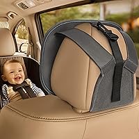 Vista 3 de BRICA Espejo de auto para seguridad del bebé, Clear Sight, Gris