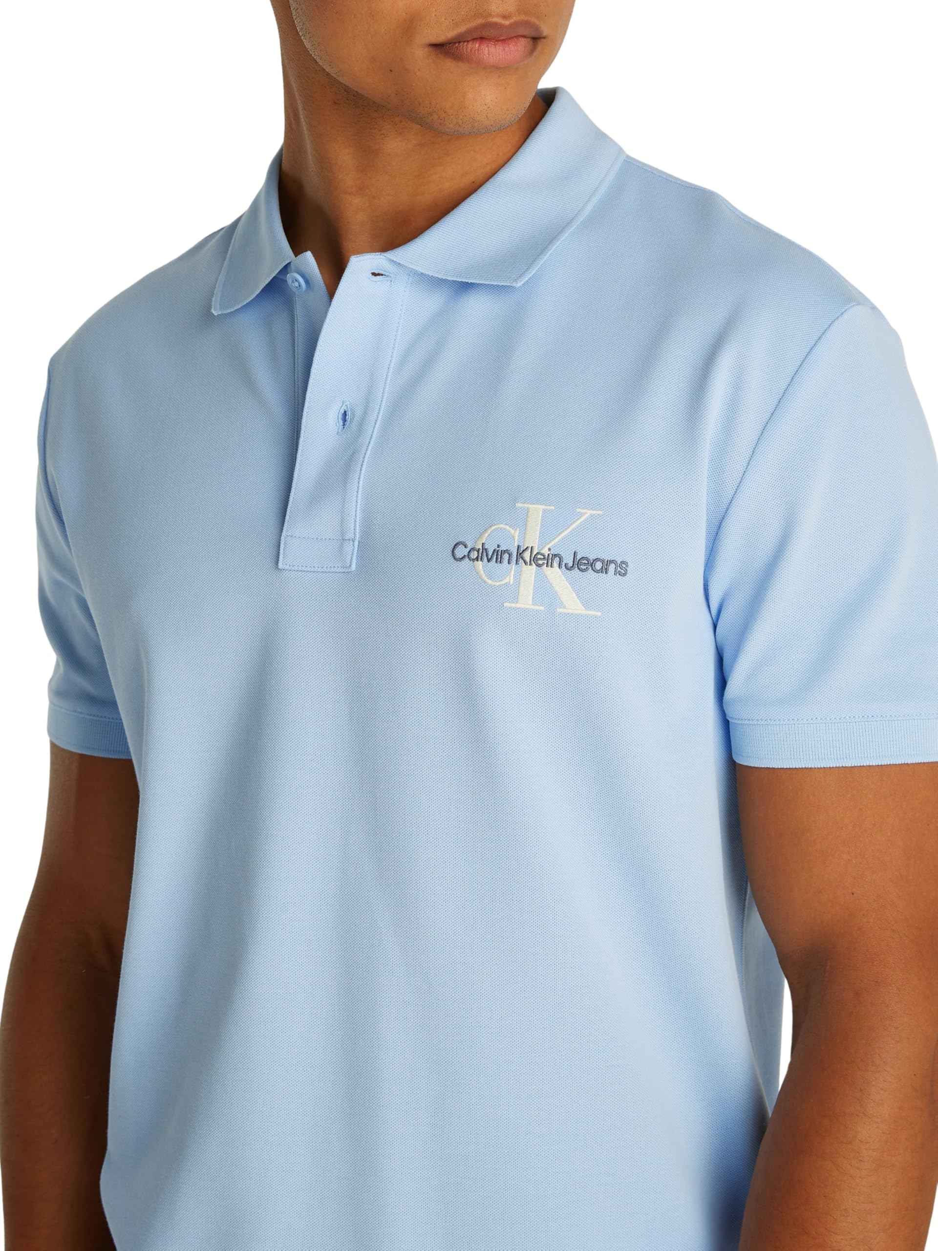 Calvin Klein Koszulka polo S/S Mężczyźni Monologo Polo J30j325664