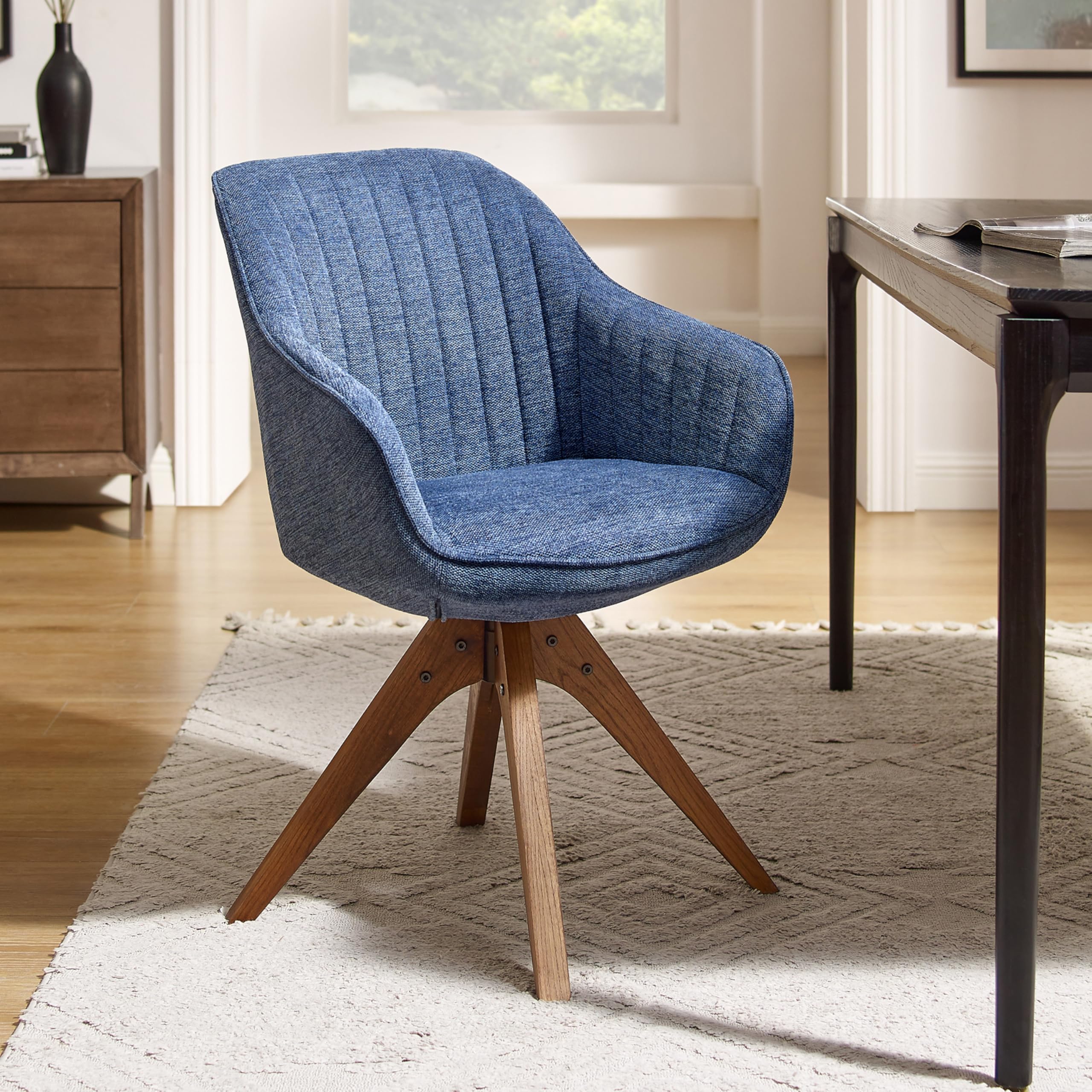 Amazon.com: Art Leon Desk Chair - Mid Century Modern Office Chair No ...