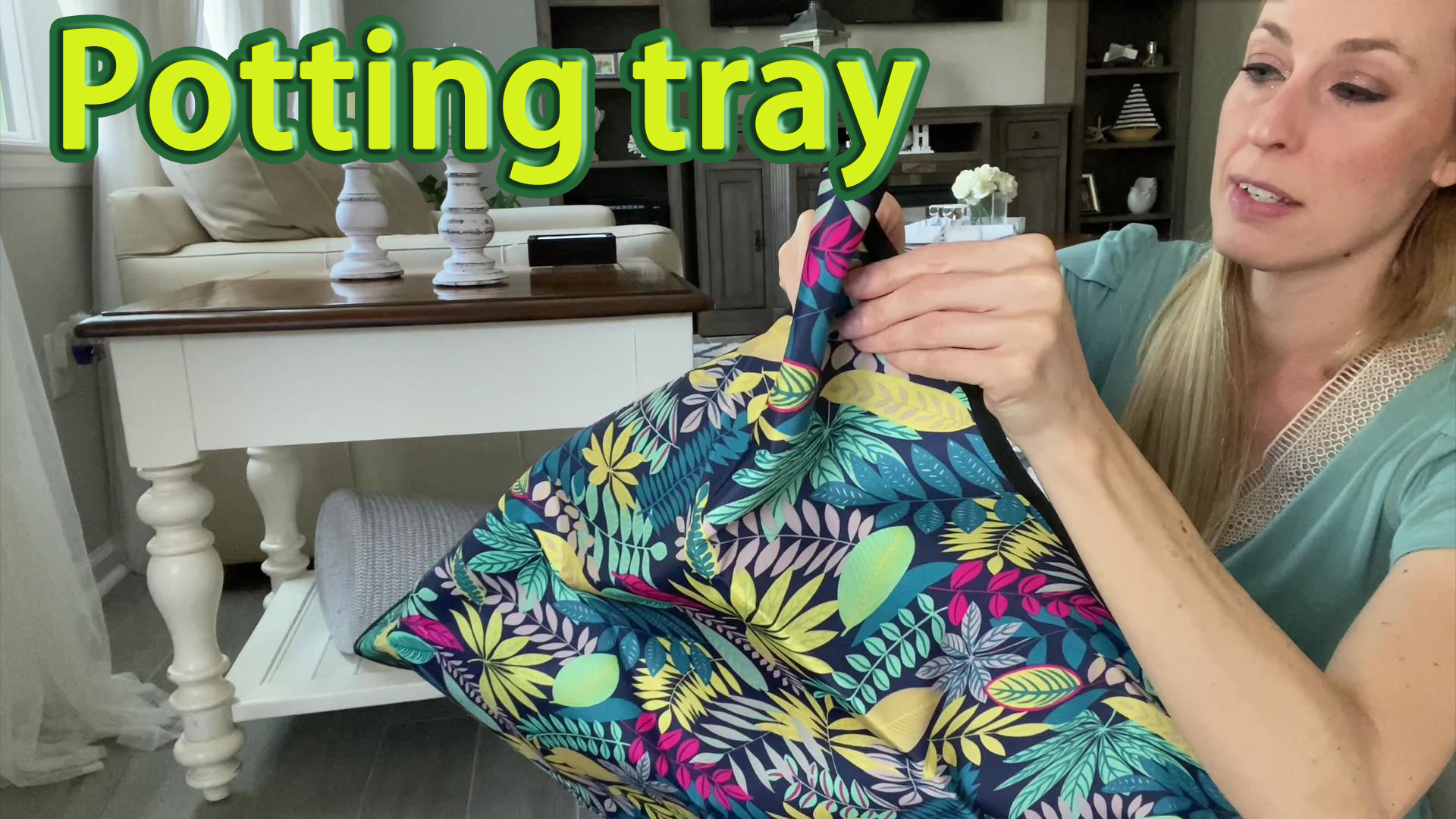 置物 Mountain Research \"Pot Mat\" Thickened Leather Plant Repotting Mat, Indoor and Outdoor