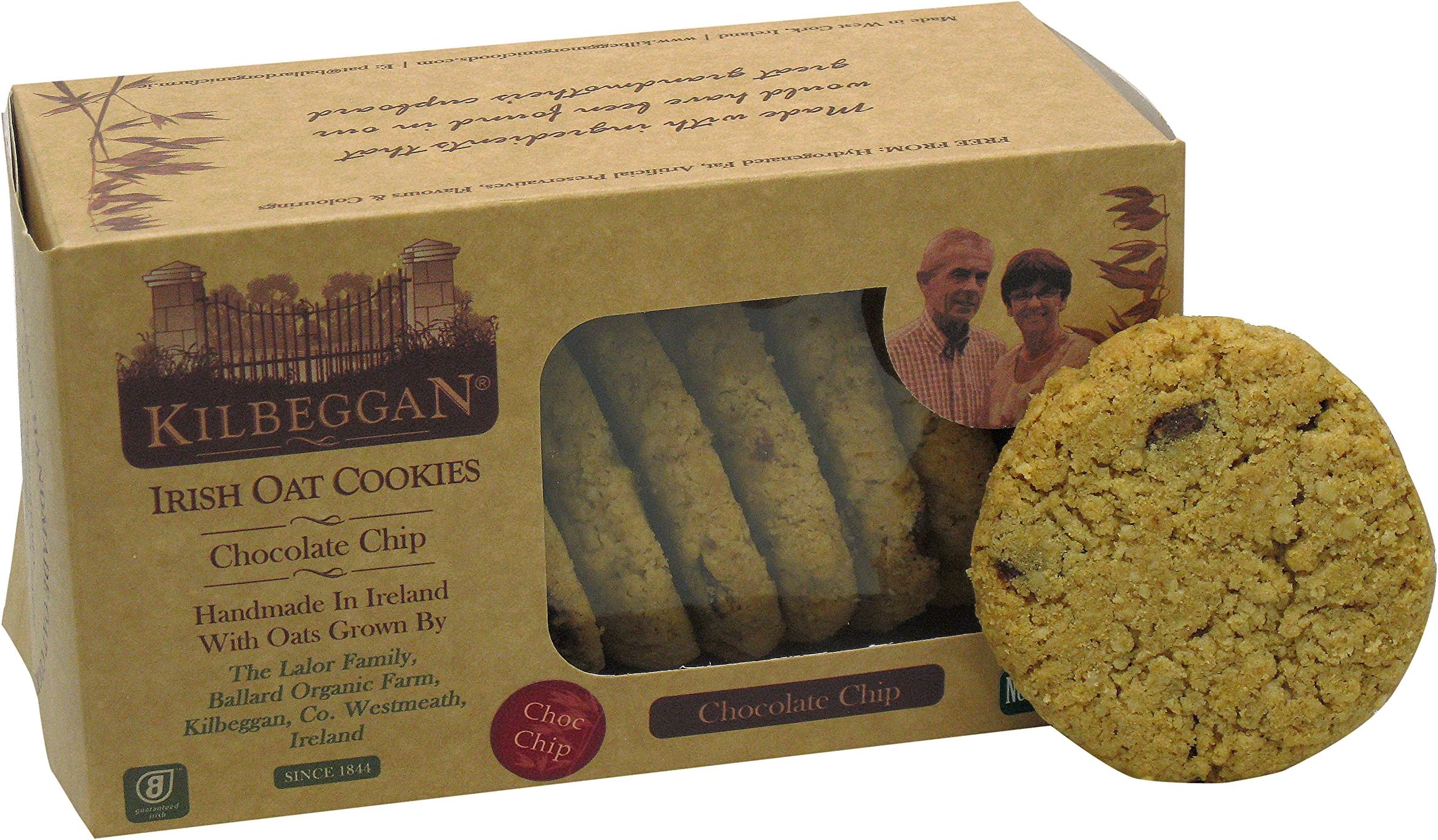 Kilbeggan Irish Oat Cookies, Chocolate Chip, 7 Ounce