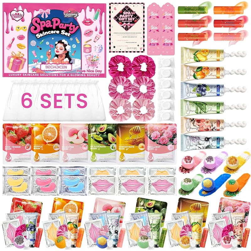 BECHOICEN Conjunto para Spa com 60 peças e 6 kits