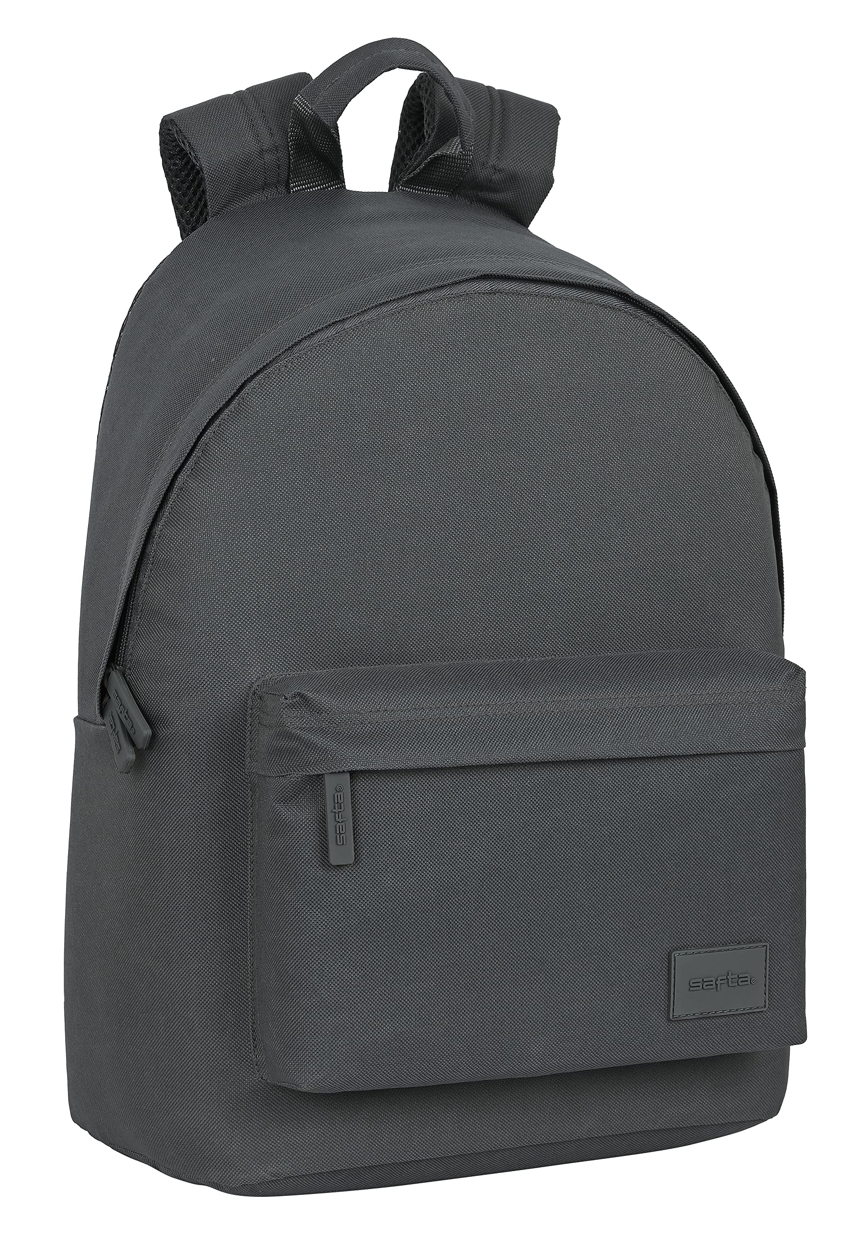 Safta - Youth Laptop Backpack 14.1 Inches, Ideal for Teens of Different Ages, Comfortable and Versatile, Quality and Strength, 31 x 16 x 41 cm, Grey, grey, Estándar, Casual