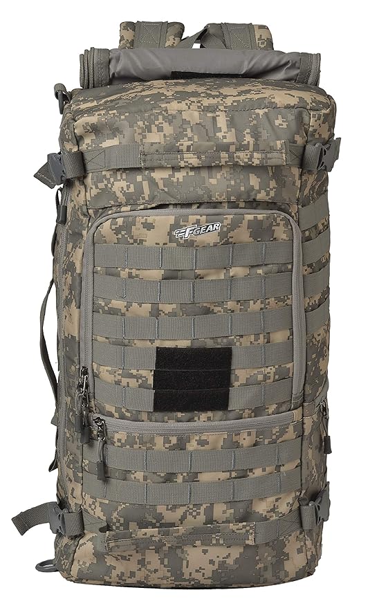 F Gear Military Garrison 36 Liters SIDE OPENING Rucksack Backpack (Marpat ACV Digital Camo) at Rs. 849