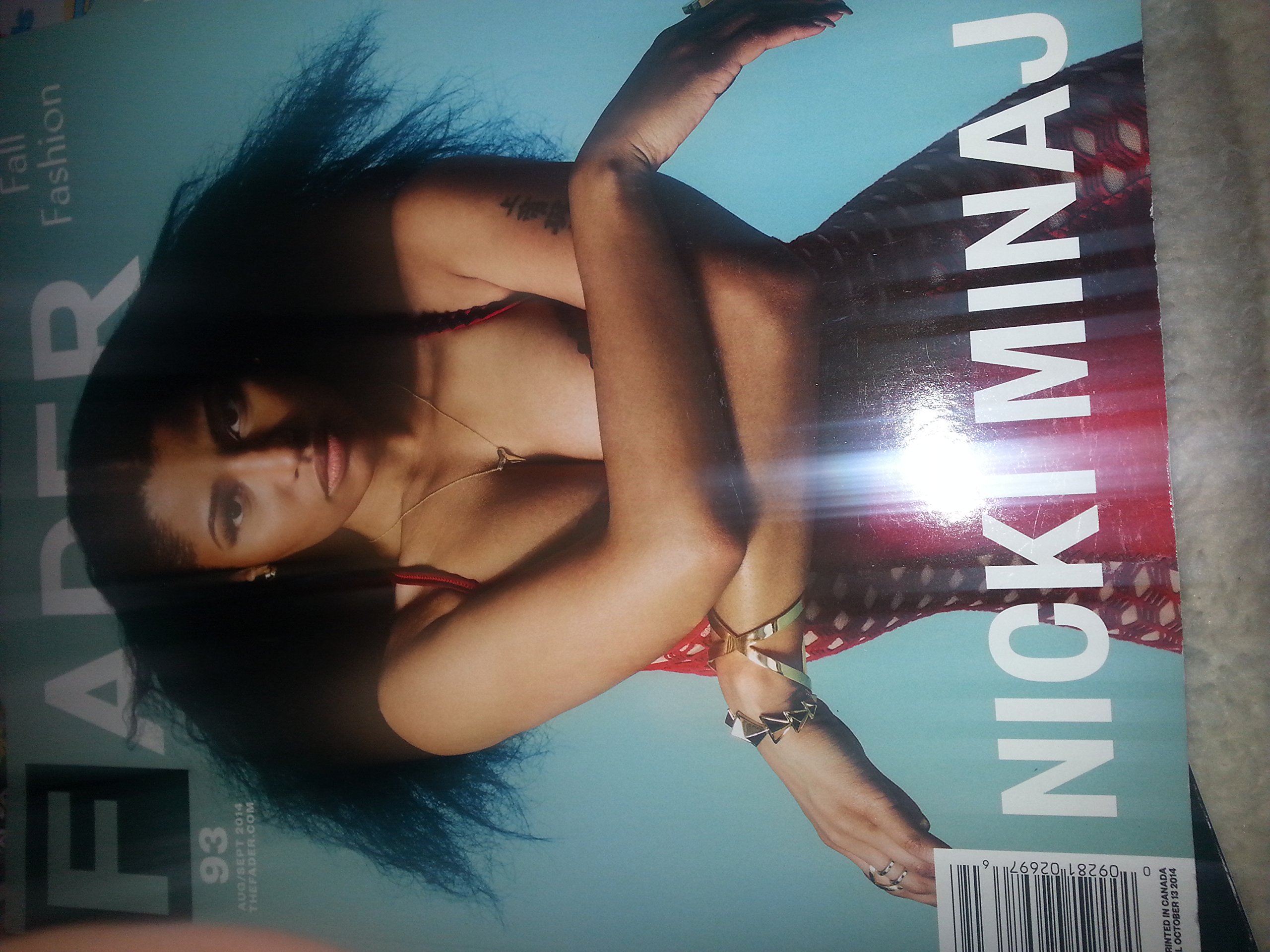 Fader Magazine #93 (August/September 2014) Nicki Minaj Cover