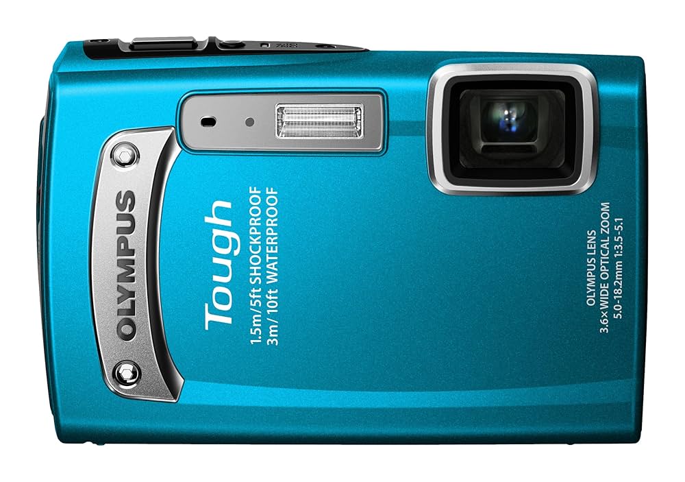 Amazon | OLYMPUS デジタルカメラ TG-320 1400万画素 3m防水 1.5