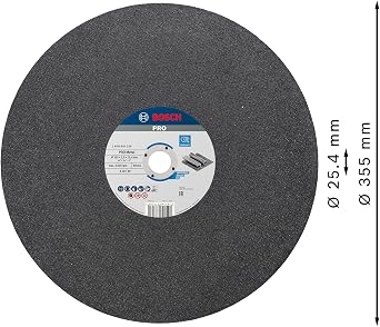 Bosch 2608601238 ayırma diski düz Expert for Metal A 30 T BF 355 mm 2,8 mm