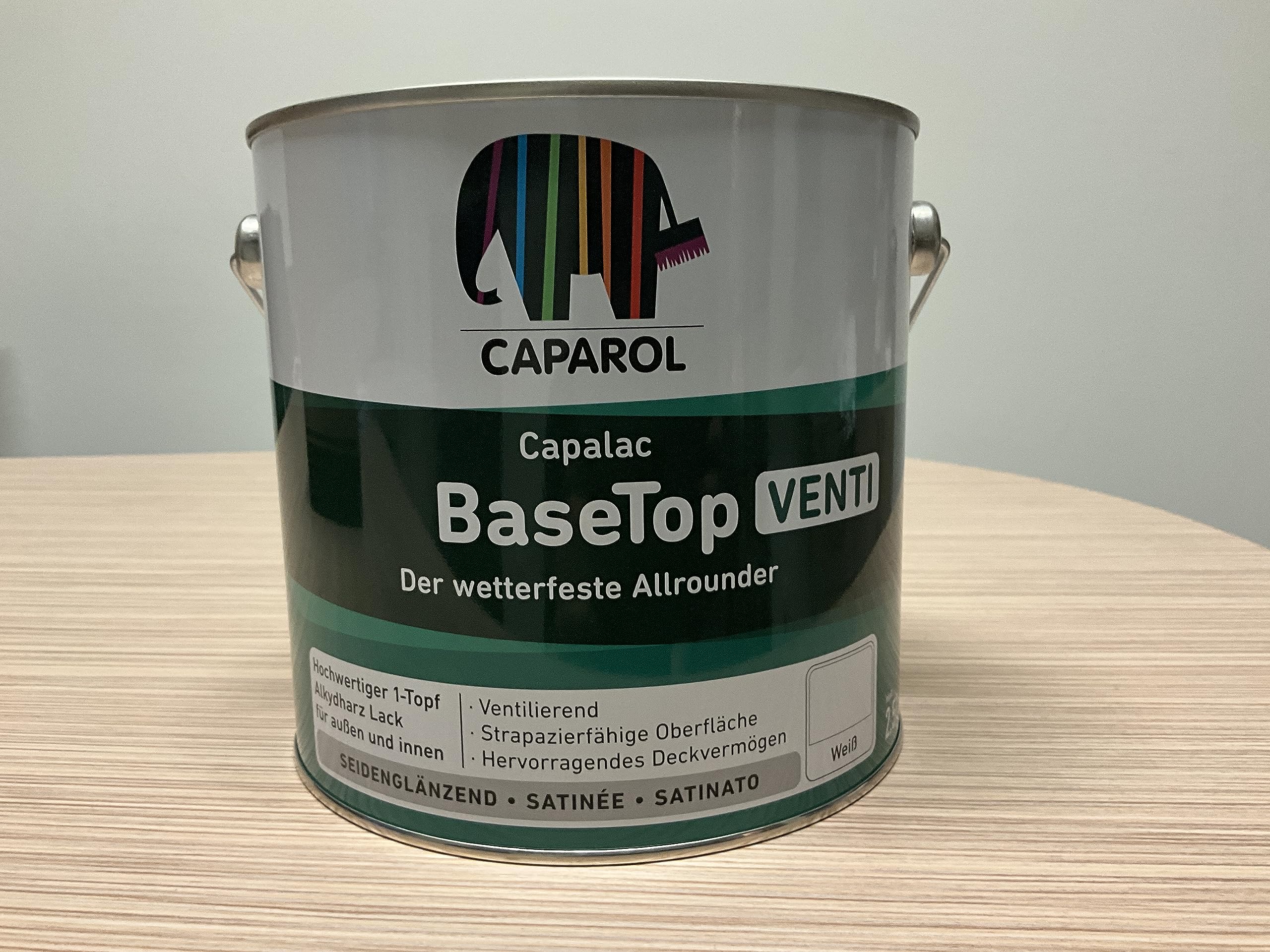 Capalac basetop Venti Caparol rénover les fenêtres et volets en bois