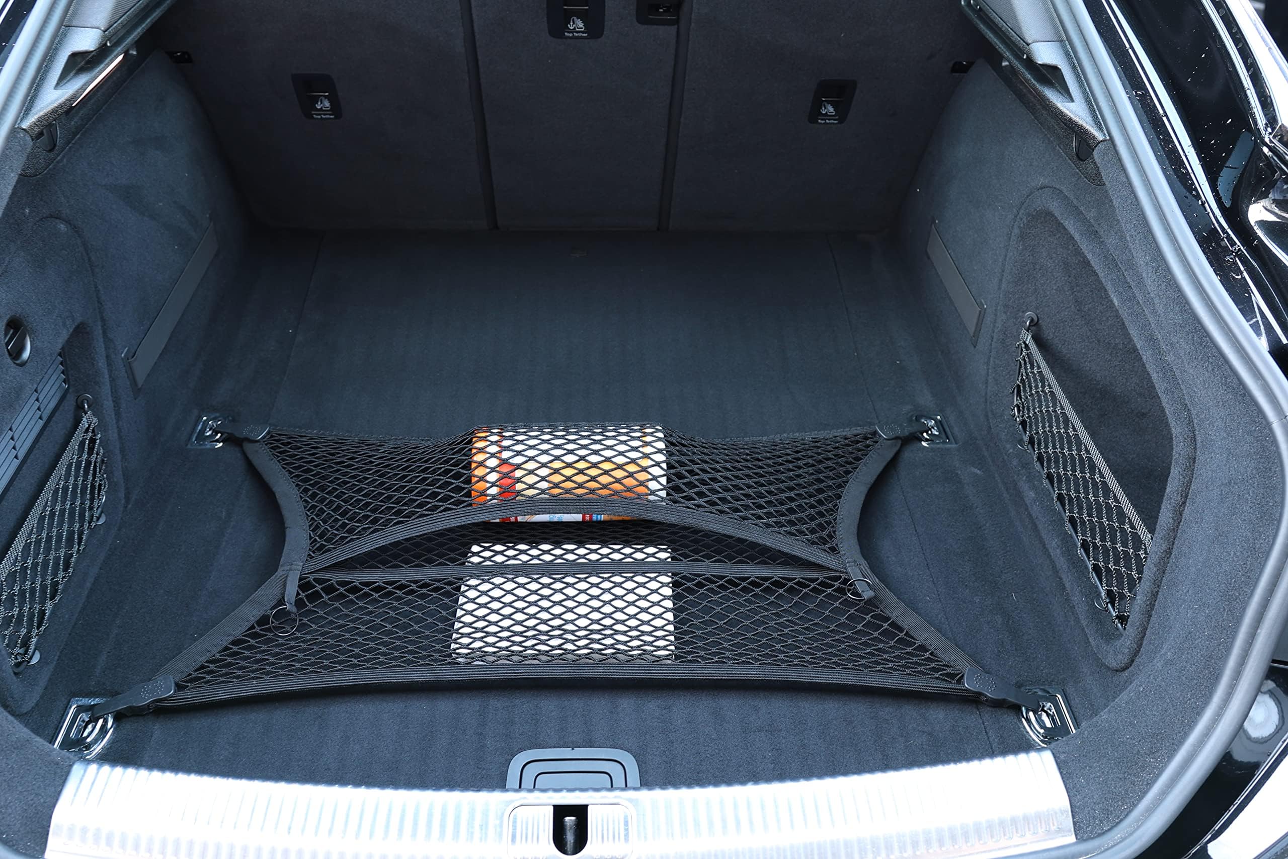 Envelope Style Automotive Elastic Trunk Mesh Cargo Net for KIA Telluride 20202023